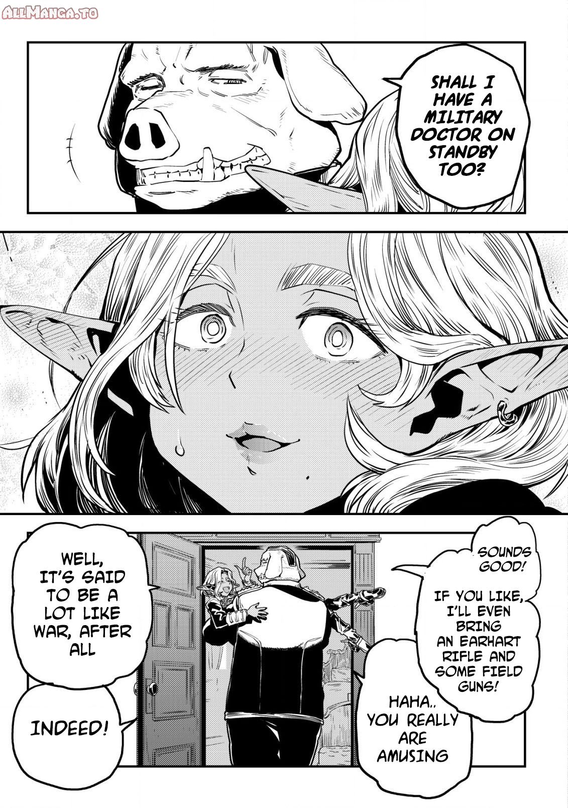 Read History of the Kingdom of the Orcsen։ How the Barbarian Orcish Nation Came to Burn Down the Peaceful Elfland EN Manga Online