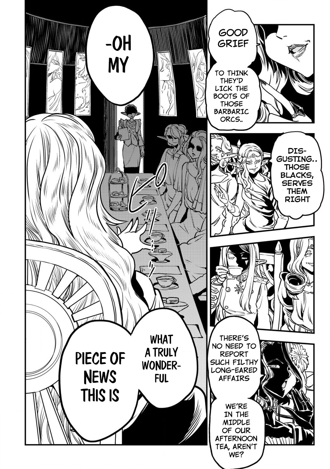 Read History of the Kingdom of the Orcsen։ How the Barbarian Orcish Nation Came to Burn Down the Peaceful Elfland EN Manga Online