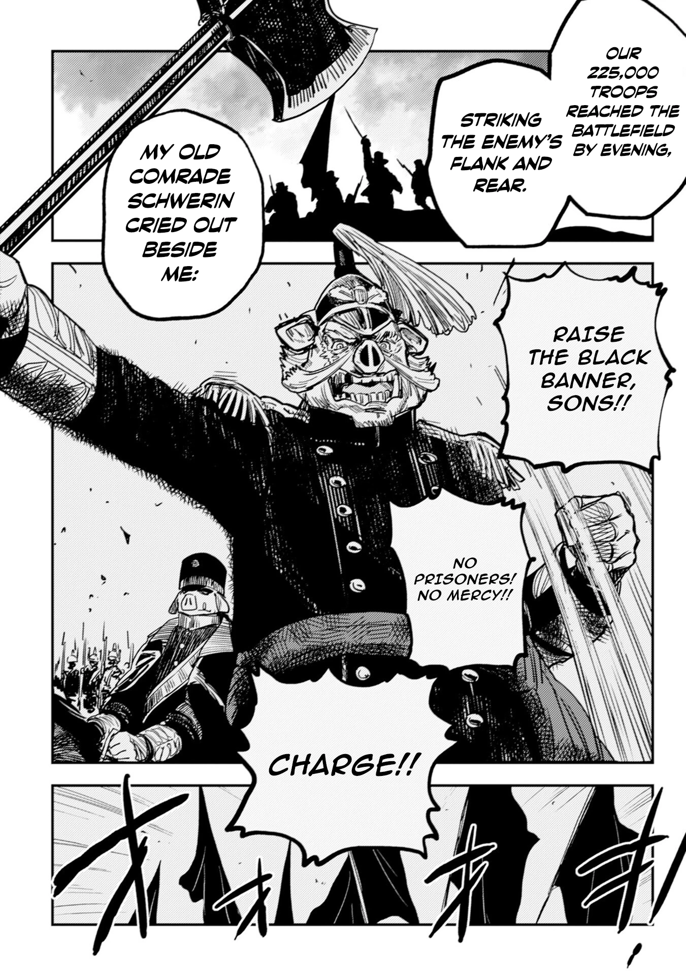 Read History of the Kingdom of the Orcsen։ How the Barbarian Orcish Nation Came to Burn Down the Peaceful Elfland EN Manga Online