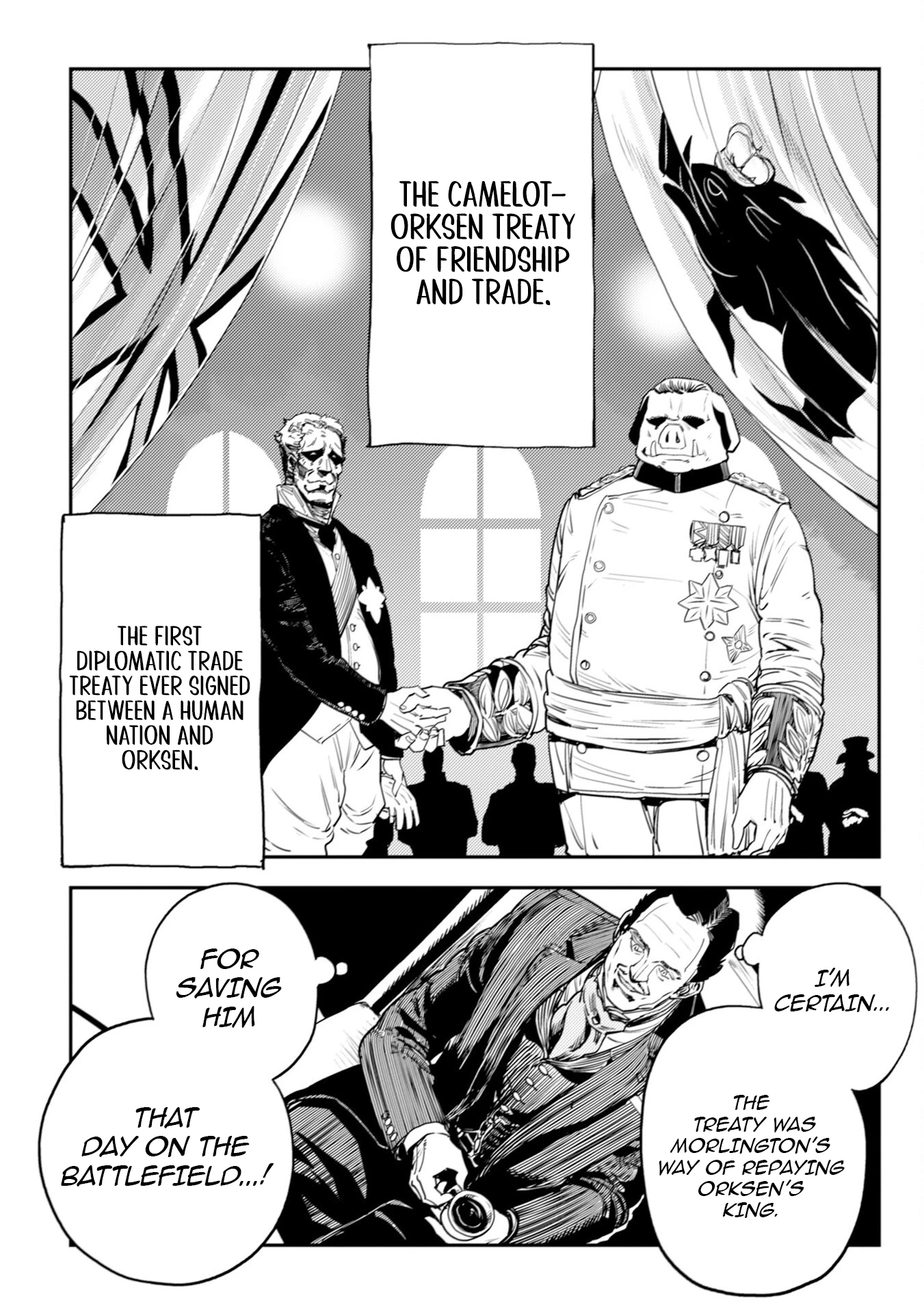 Read History of the Kingdom of the Orcsen։ How the Barbarian Orcish Nation Came to Burn Down the Peaceful Elfland EN Manga Online