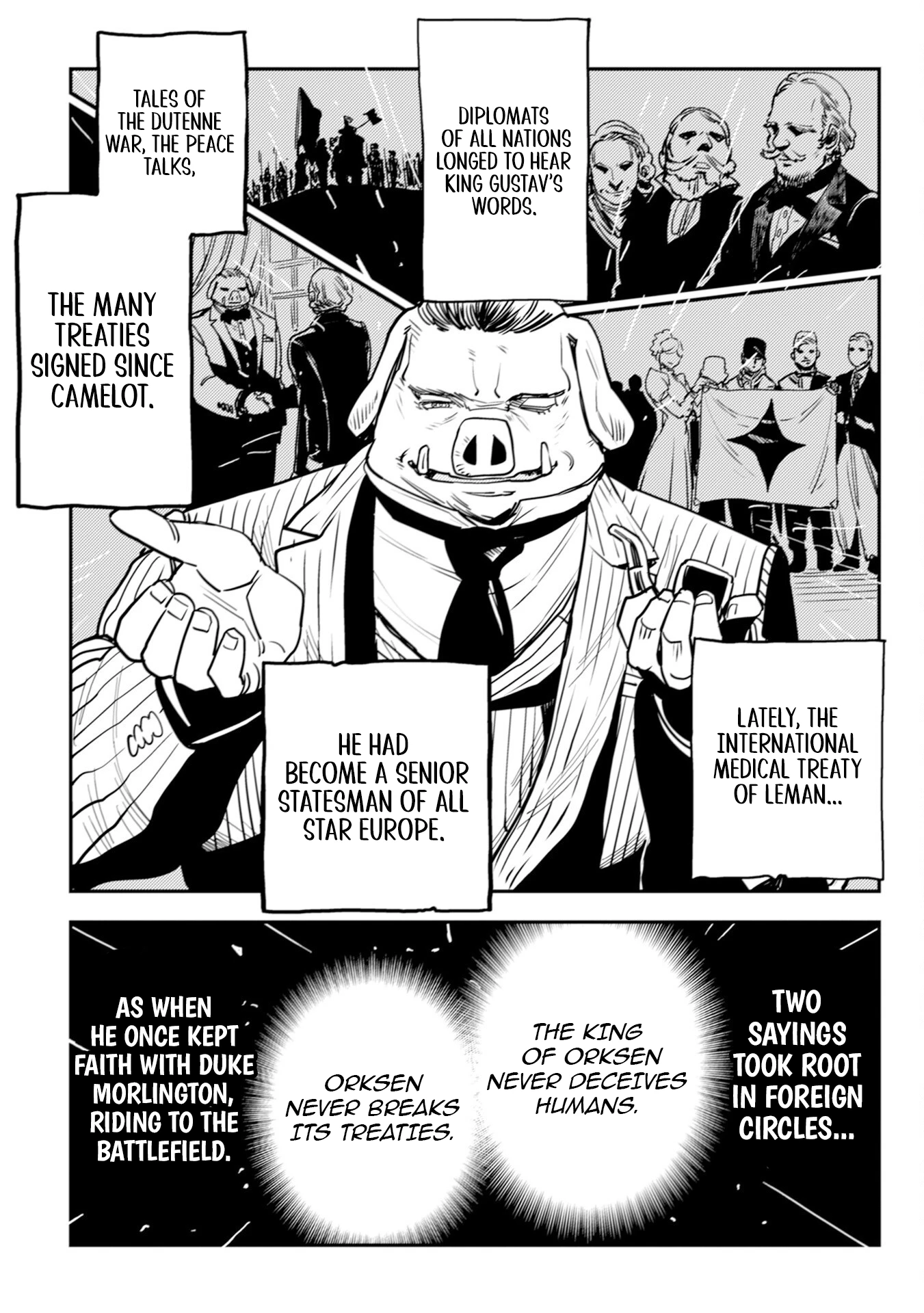 Read History of the Kingdom of the Orcsen։ How the Barbarian Orcish Nation Came to Burn Down the Peaceful Elfland EN Manga Online