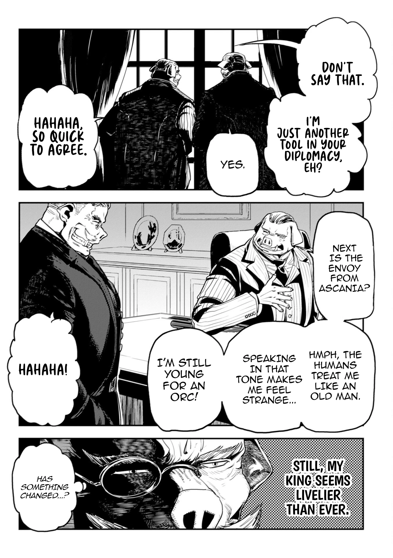 Read History of the Kingdom of the Orcsen։ How the Barbarian Orcish Nation Came to Burn Down the Peaceful Elfland EN Manga Online