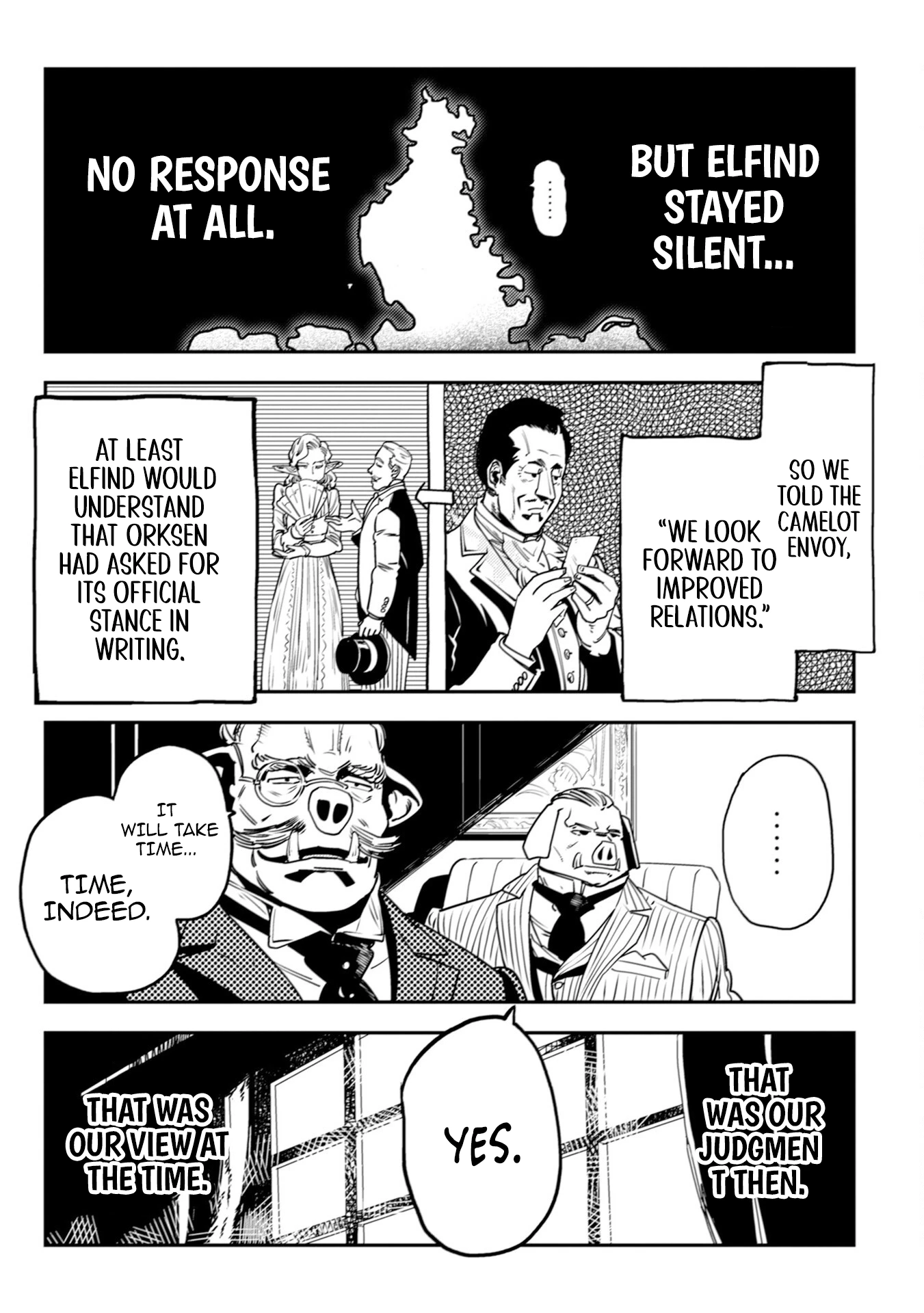 Read History of the Kingdom of the Orcsen։ How the Barbarian Orcish Nation Came to Burn Down the Peaceful Elfland EN Manga Online