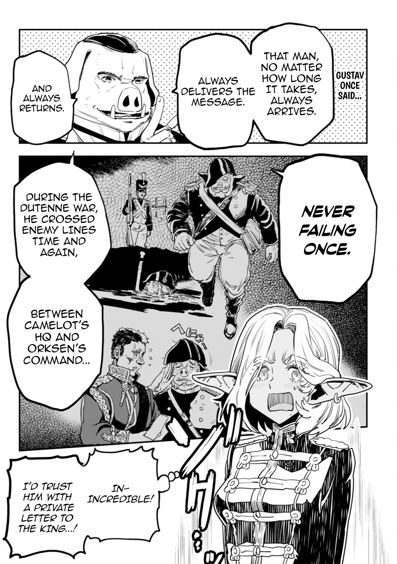 Read History of the Kingdom of the Orcsen։ How the Barbarian Orcish Nation Came to Burn Down the Peaceful Elfland EN Manga Online