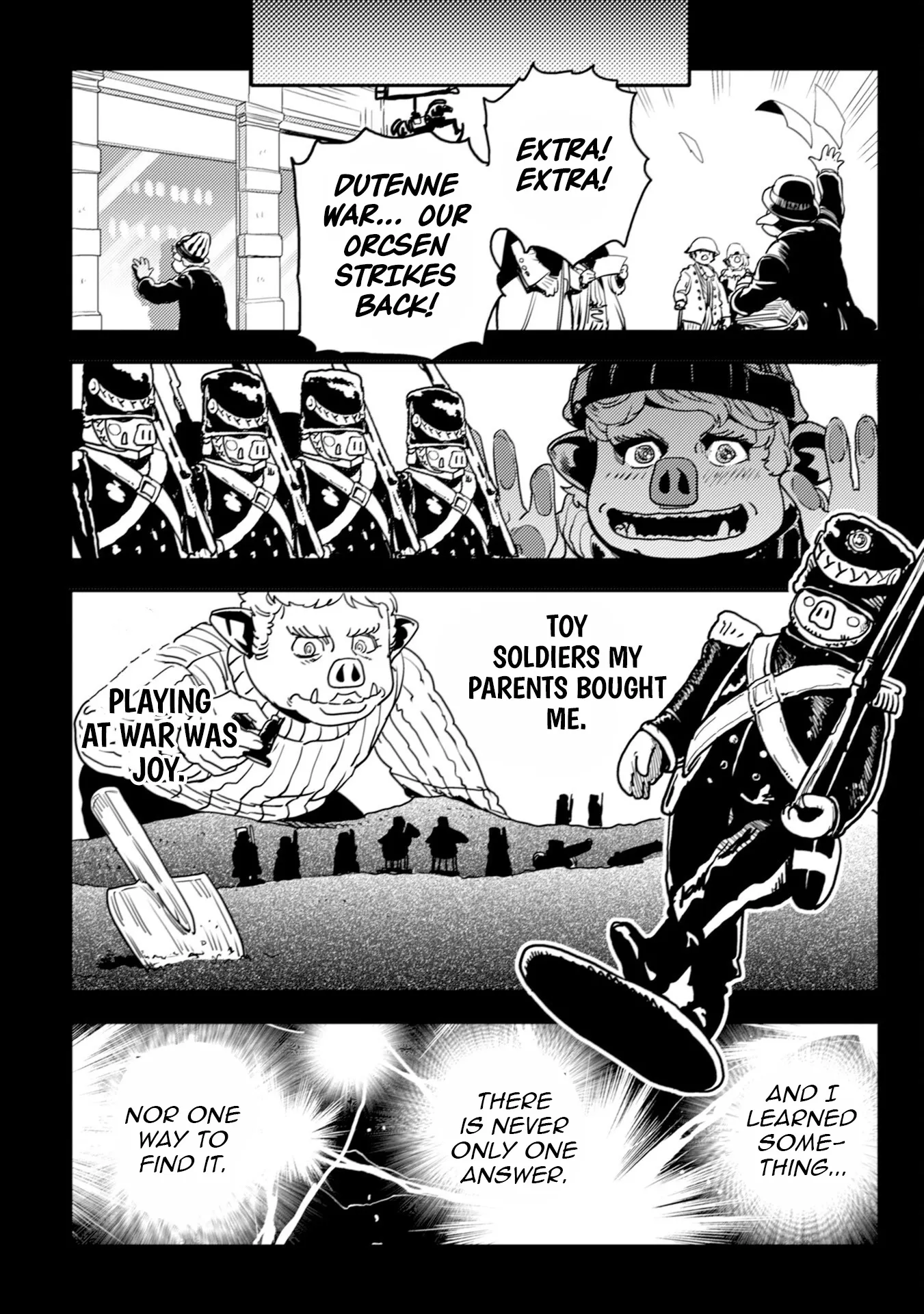 Read History of the Kingdom of the Orcsen։ How the Barbarian Orcish Nation Came to Burn Down the Peaceful Elfland EN Manga Online