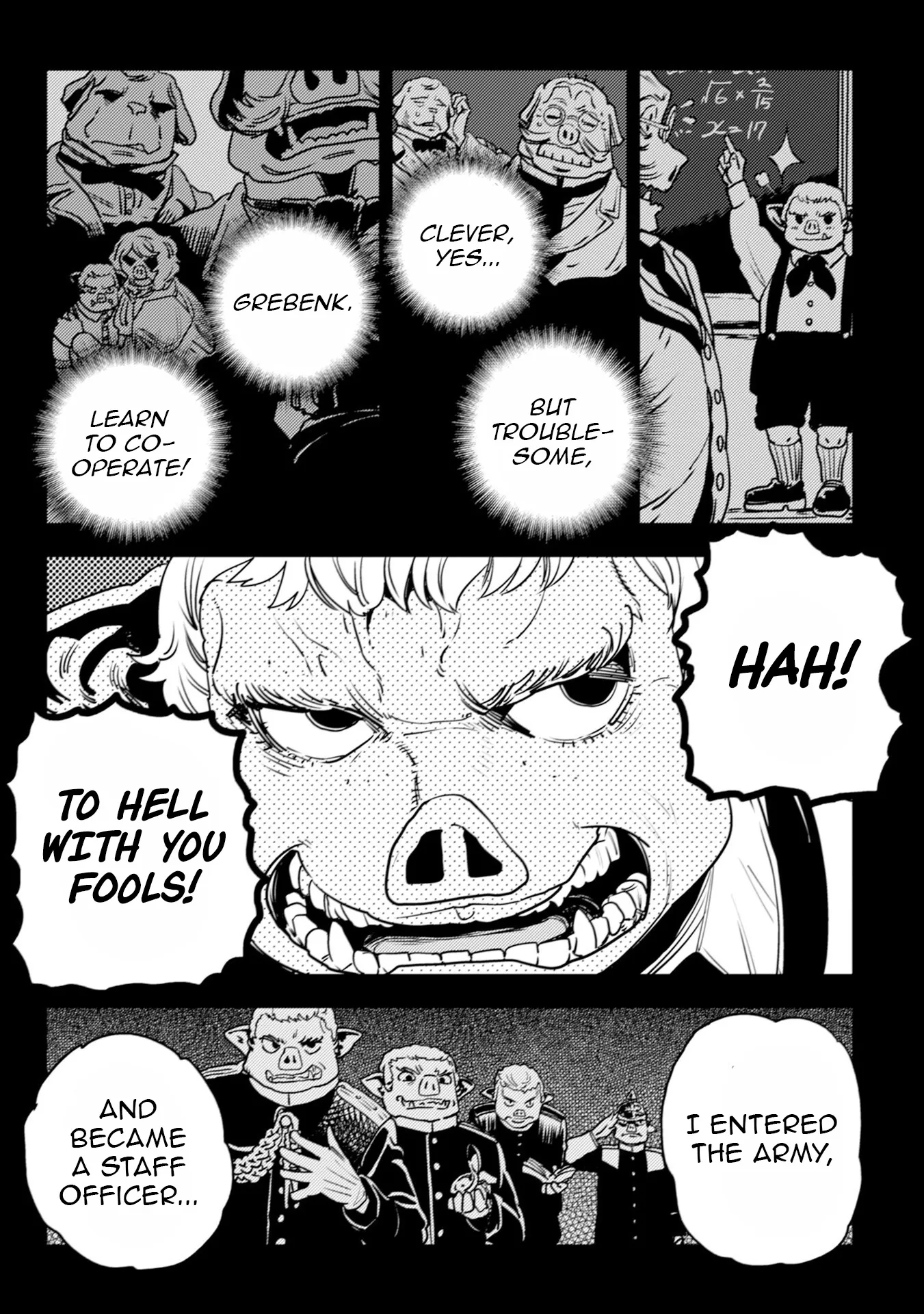 Read History of the Kingdom of the Orcsen։ How the Barbarian Orcish Nation Came to Burn Down the Peaceful Elfland EN Manga Online