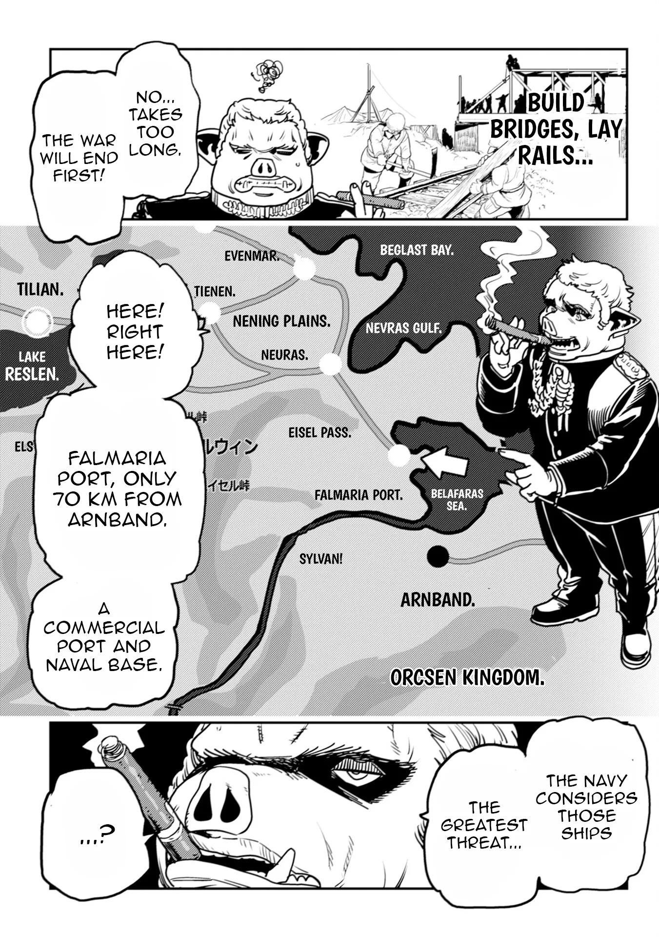 Read History of the Kingdom of the Orcsen։ How the Barbarian Orcish Nation Came to Burn Down the Peaceful Elfland EN Manga Online