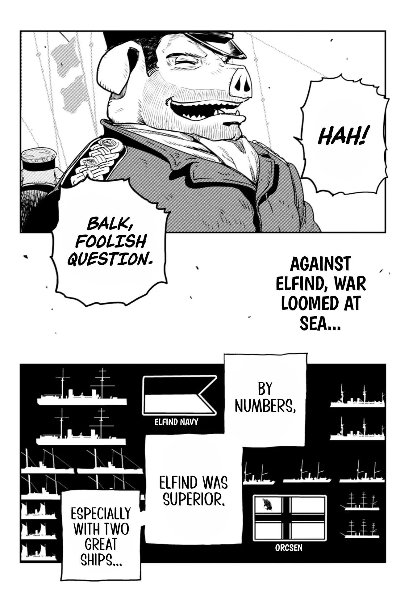 Read History of the Kingdom of the Orcsen։ How the Barbarian Orcish Nation Came to Burn Down the Peaceful Elfland EN Manga Online