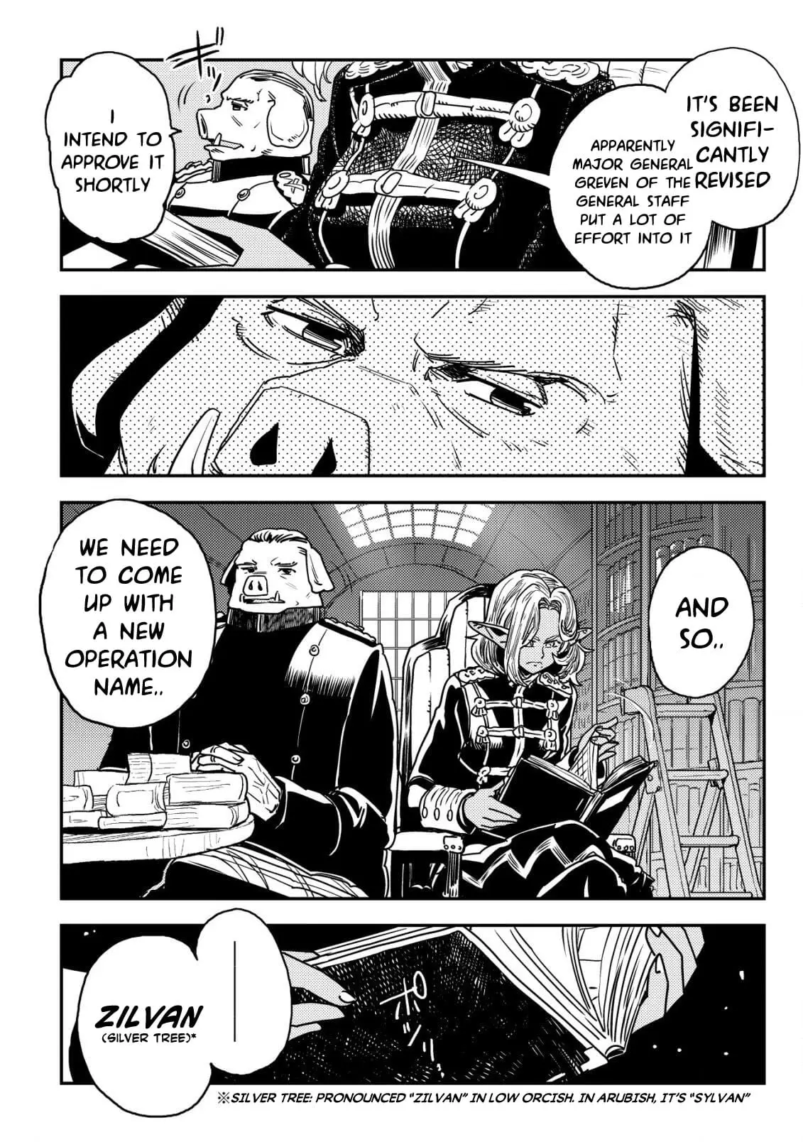 Read History of the Kingdom of the Orcsen։ How the Barbarian Orcish Nation Came to Burn Down the Peaceful Elfland EN Manga Online
