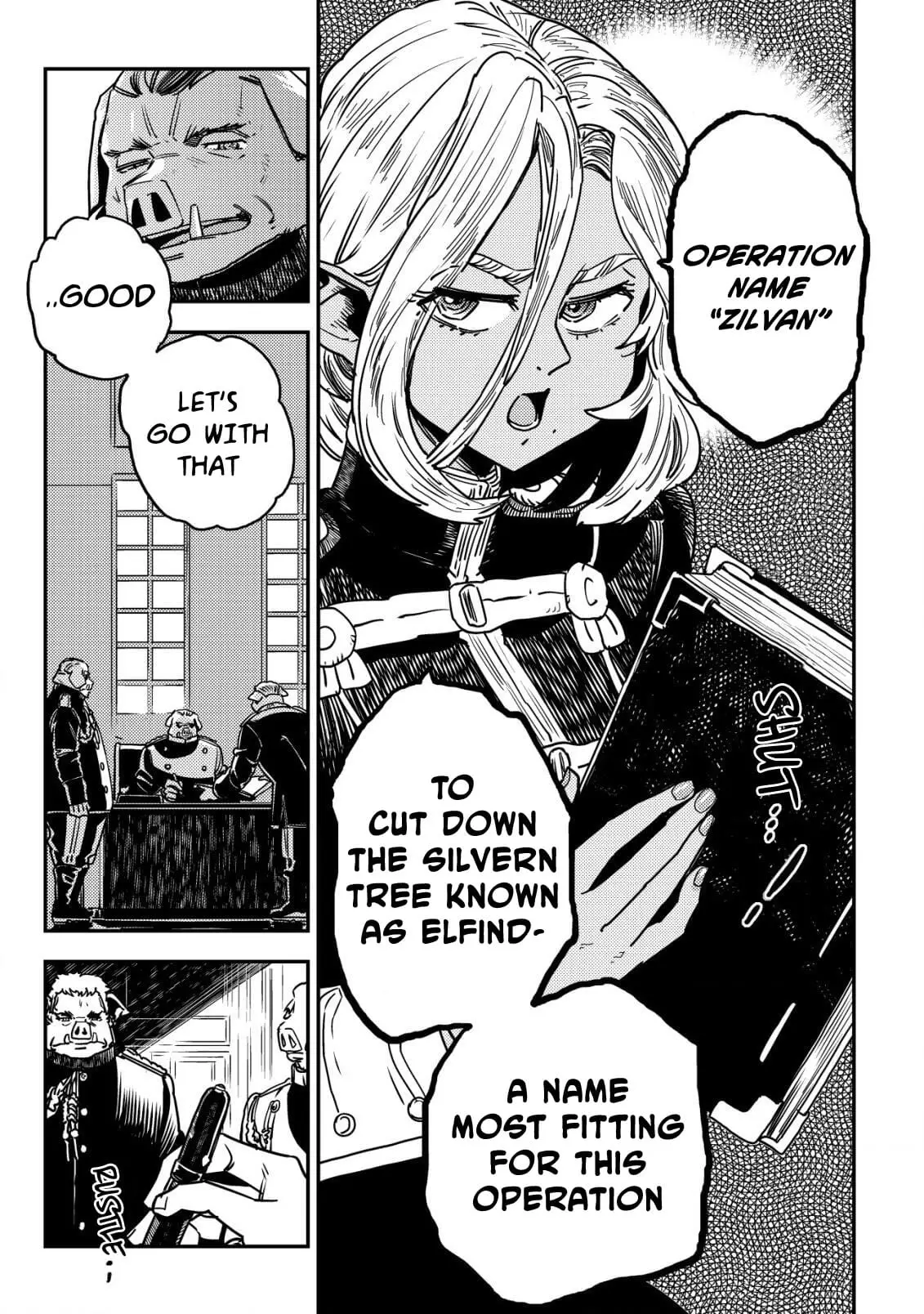 Read History of the Kingdom of the Orcsen։ How the Barbarian Orcish Nation Came to Burn Down the Peaceful Elfland EN Manga Online