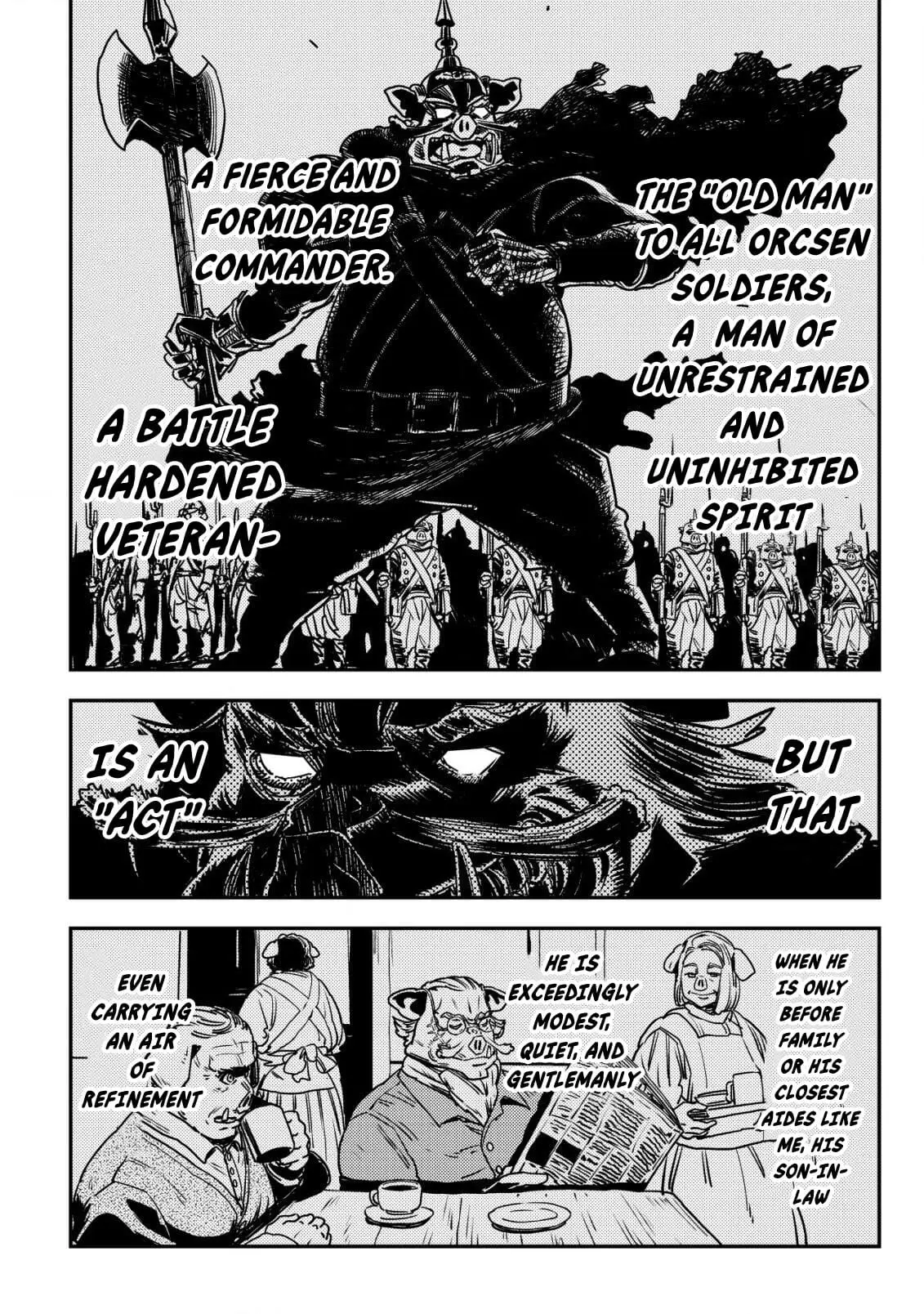 Read History of the Kingdom of the Orcsen։ How the Barbarian Orcish Nation Came to Burn Down the Peaceful Elfland EN Manga Online