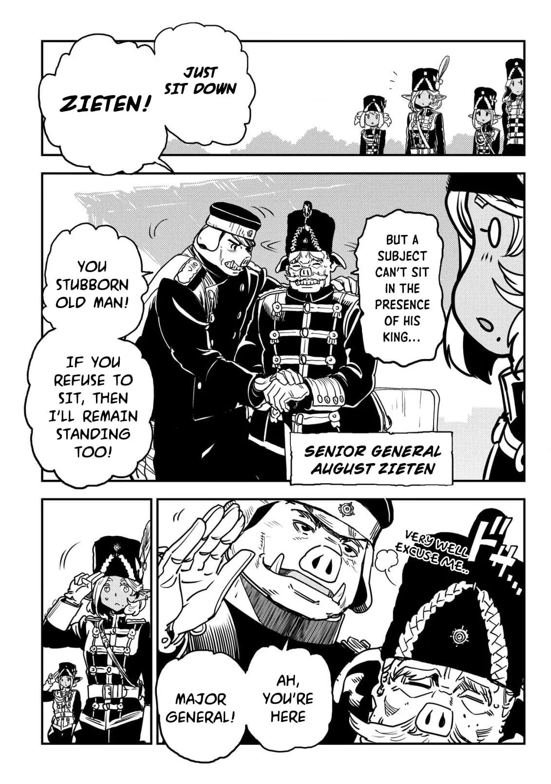 Read History of the Kingdom of the Orcsen։ How the Barbarian Orcish Nation Came to Burn Down the Peaceful Elfland EN Manga Online