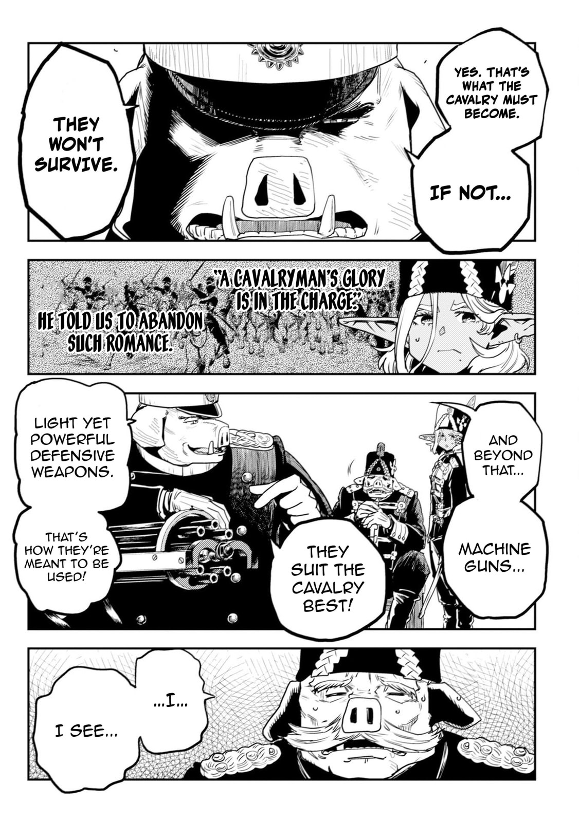 Read History of the Kingdom of the Orcsen։ How the Barbarian Orcish Nation Came to Burn Down the Peaceful Elfland EN Manga Online
