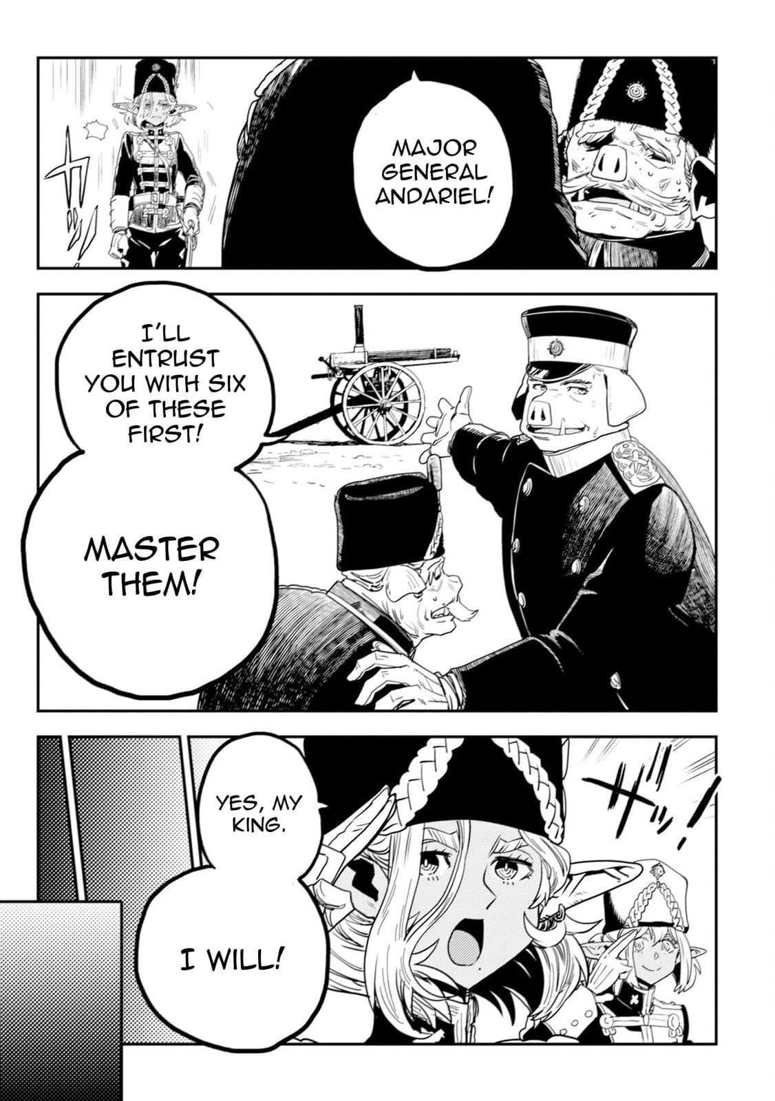 Read History of the Kingdom of the Orcsen։ How the Barbarian Orcish Nation Came to Burn Down the Peaceful Elfland EN Manga Online