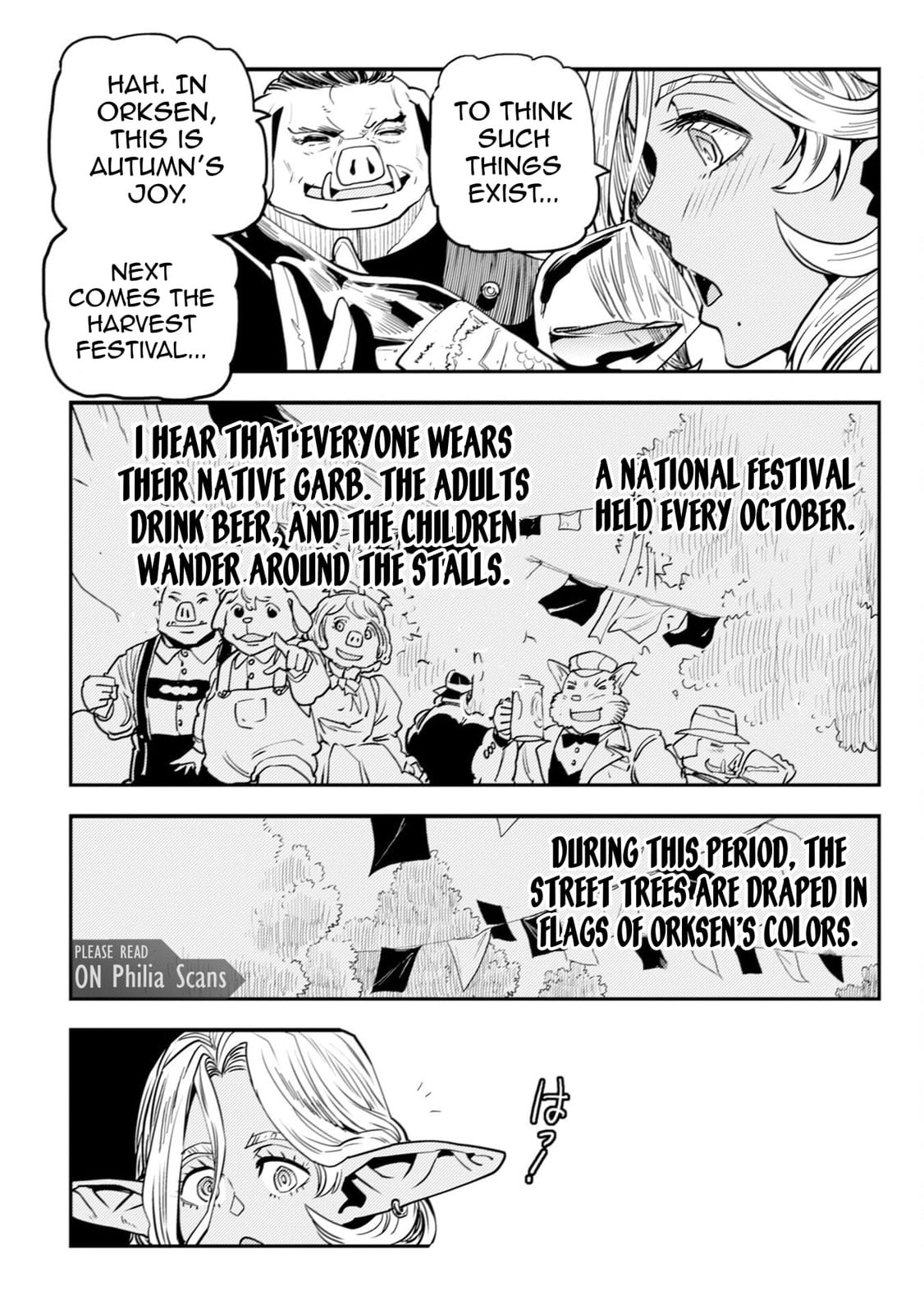 Read History of the Kingdom of the Orcsen։ How the Barbarian Orcish Nation Came to Burn Down the Peaceful Elfland EN Manga Online