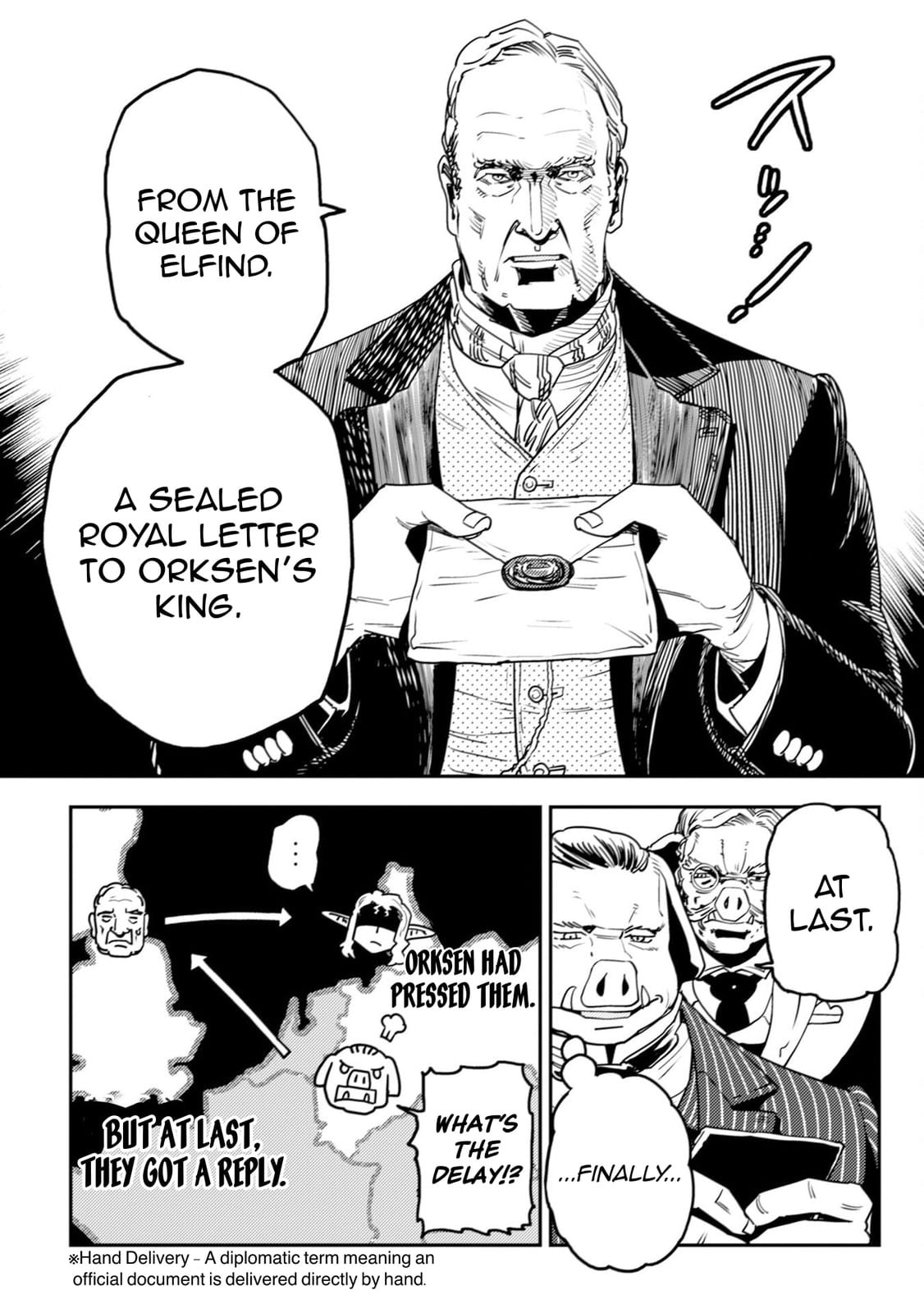 Read History of the Kingdom of the Orcsen։ How the Barbarian Orcish Nation Came to Burn Down the Peaceful Elfland EN Manga Online