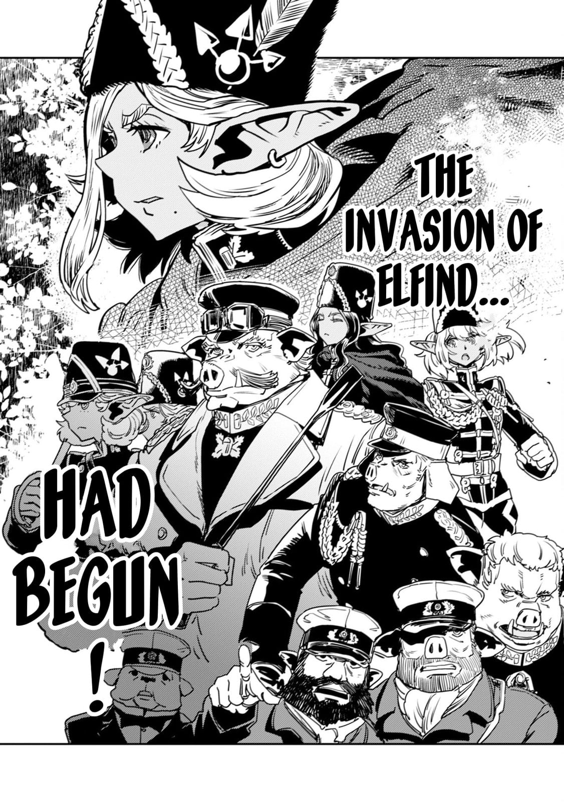 Read History of the Kingdom of the Orcsen։ How the Barbarian Orcish Nation Came to Burn Down the Peaceful Elfland EN Manga Online