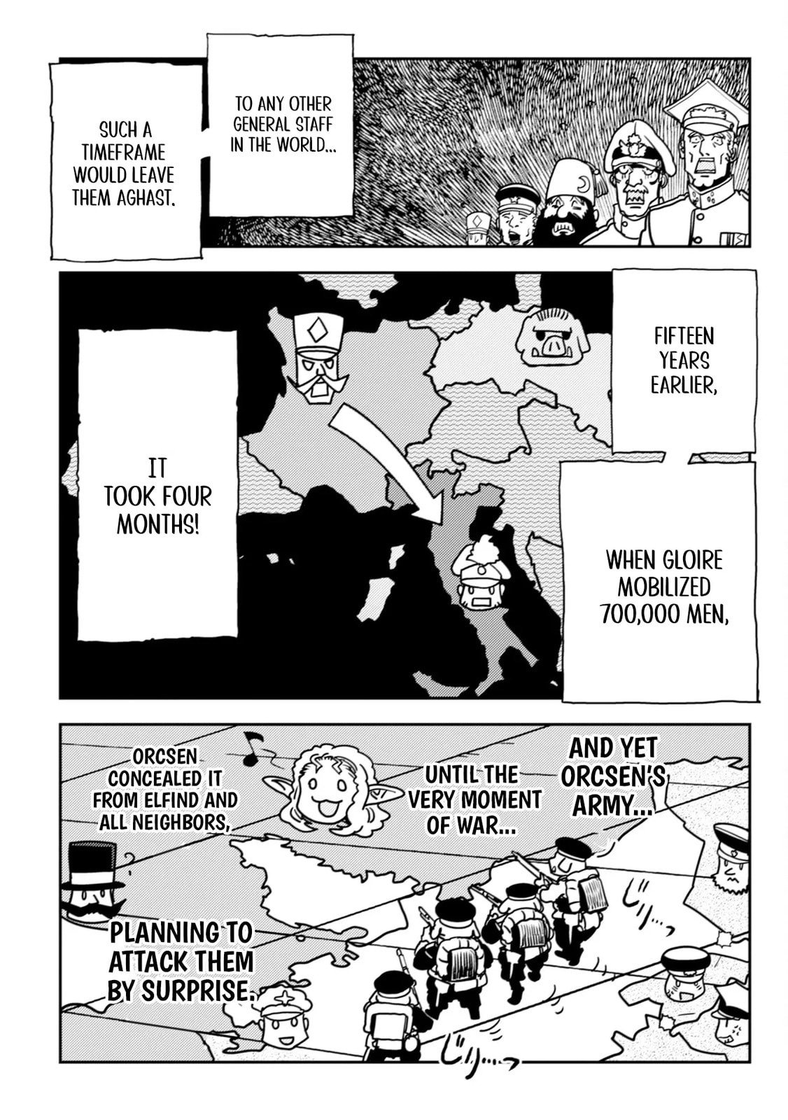Read History of the Kingdom of the Orcsen։ How the Barbarian Orcish Nation Came to Burn Down the Peaceful Elfland EN Manga Online