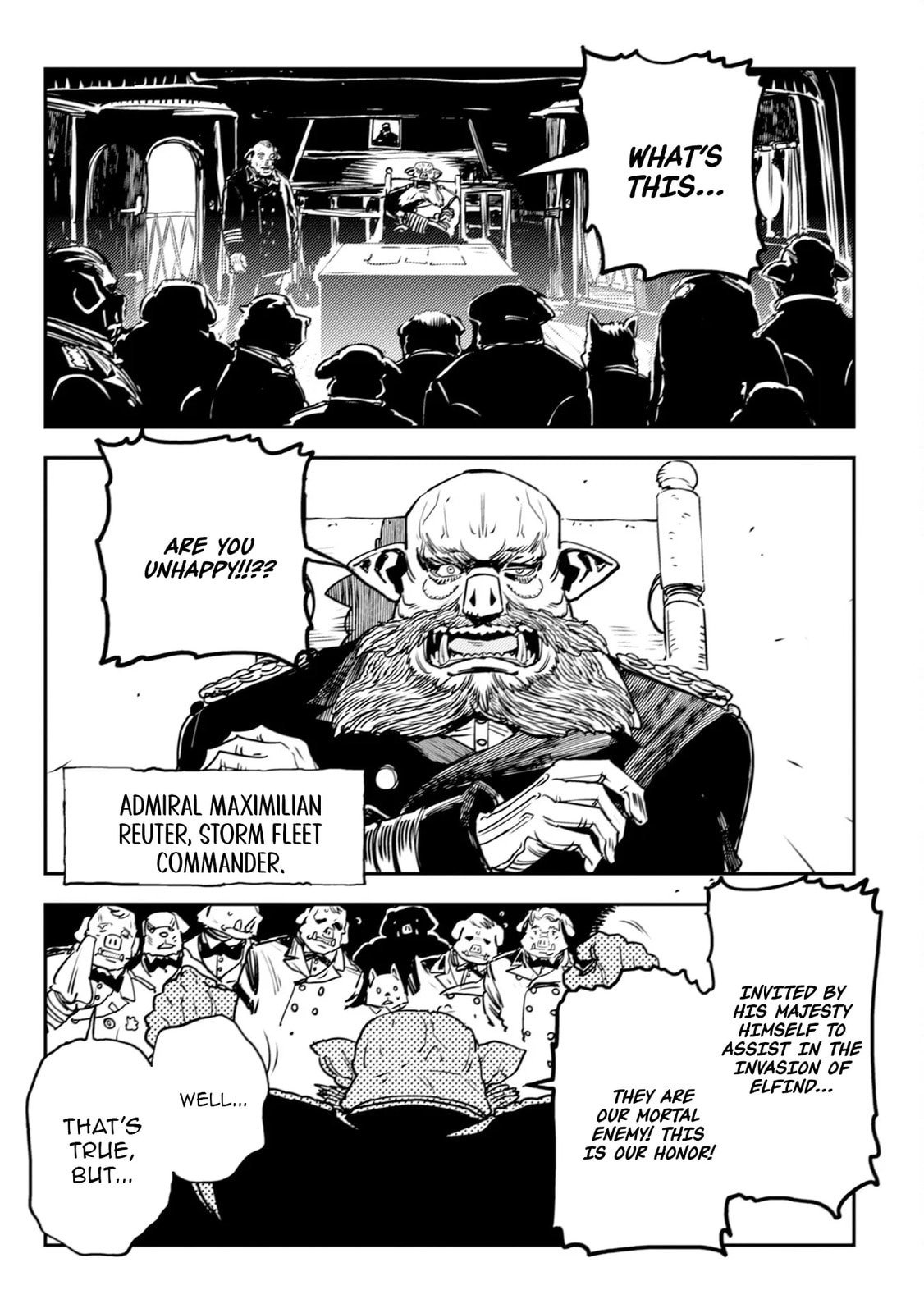 Read History of the Kingdom of the Orcsen։ How the Barbarian Orcish Nation Came to Burn Down the Peaceful Elfland EN Manga Online