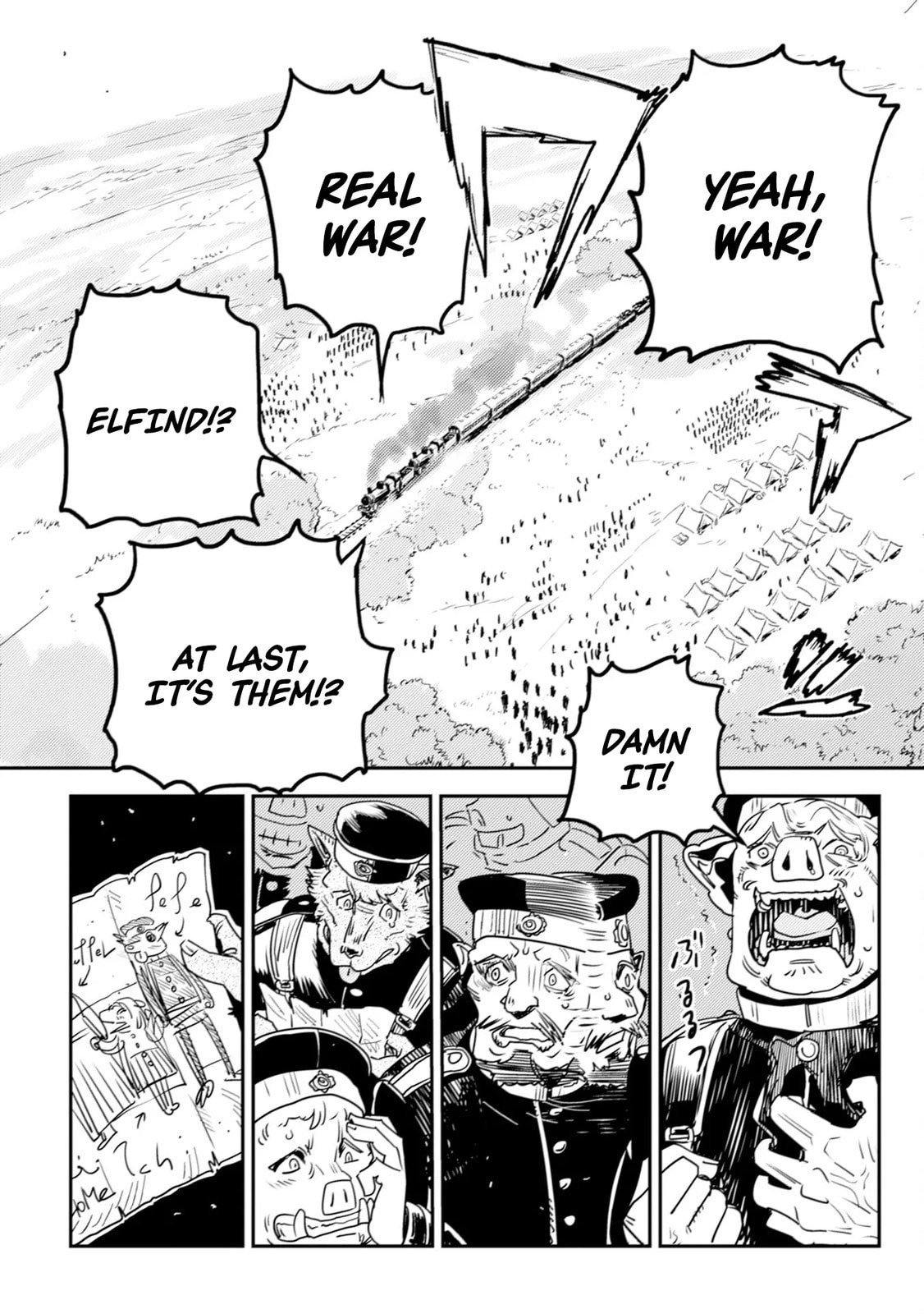 Read History of the Kingdom of the Orcsen։ How the Barbarian Orcish Nation Came to Burn Down the Peaceful Elfland EN Manga Online