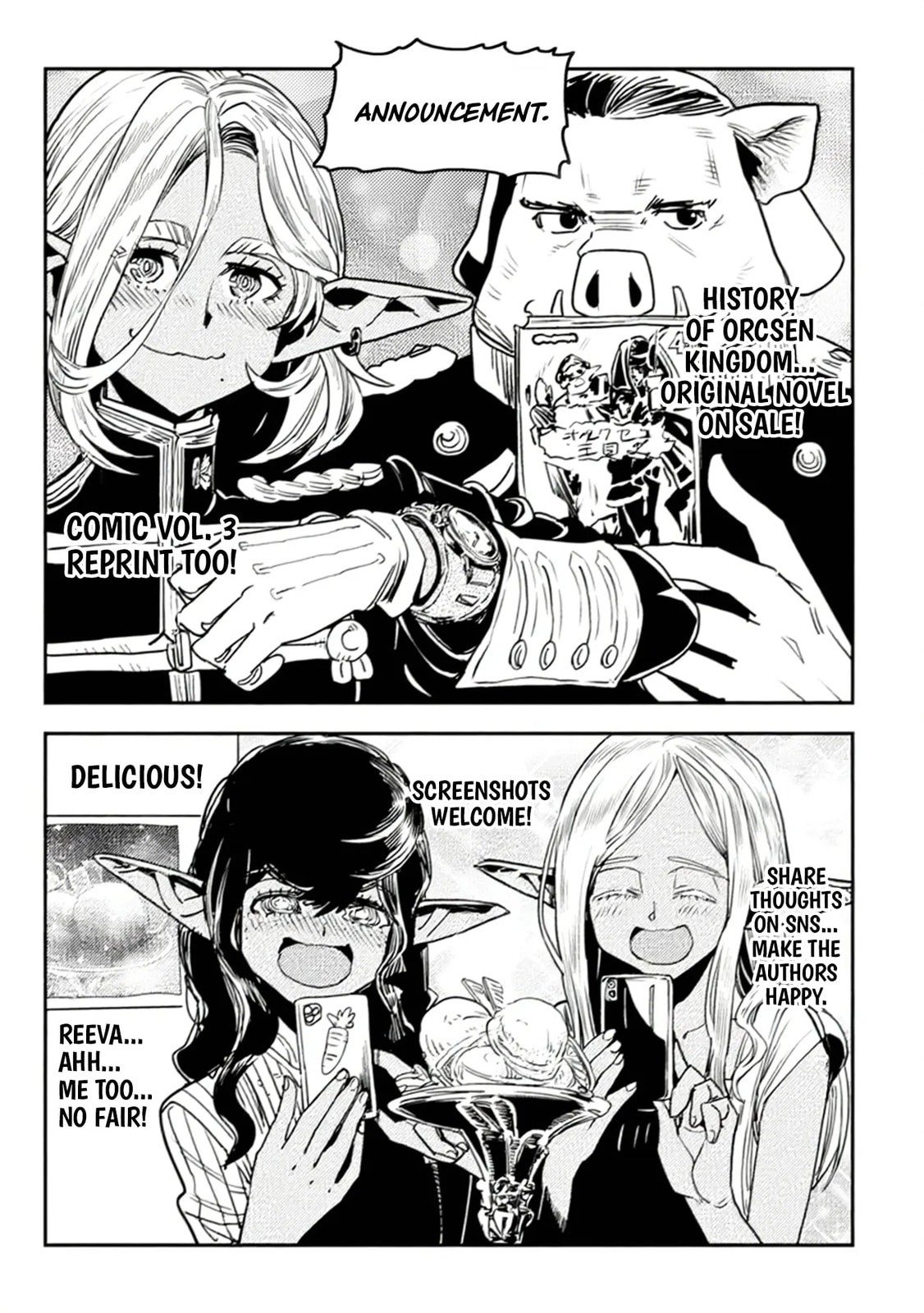 Read History of the Kingdom of the Orcsen։ How the Barbarian Orcish Nation Came to Burn Down the Peaceful Elfland EN Manga Online