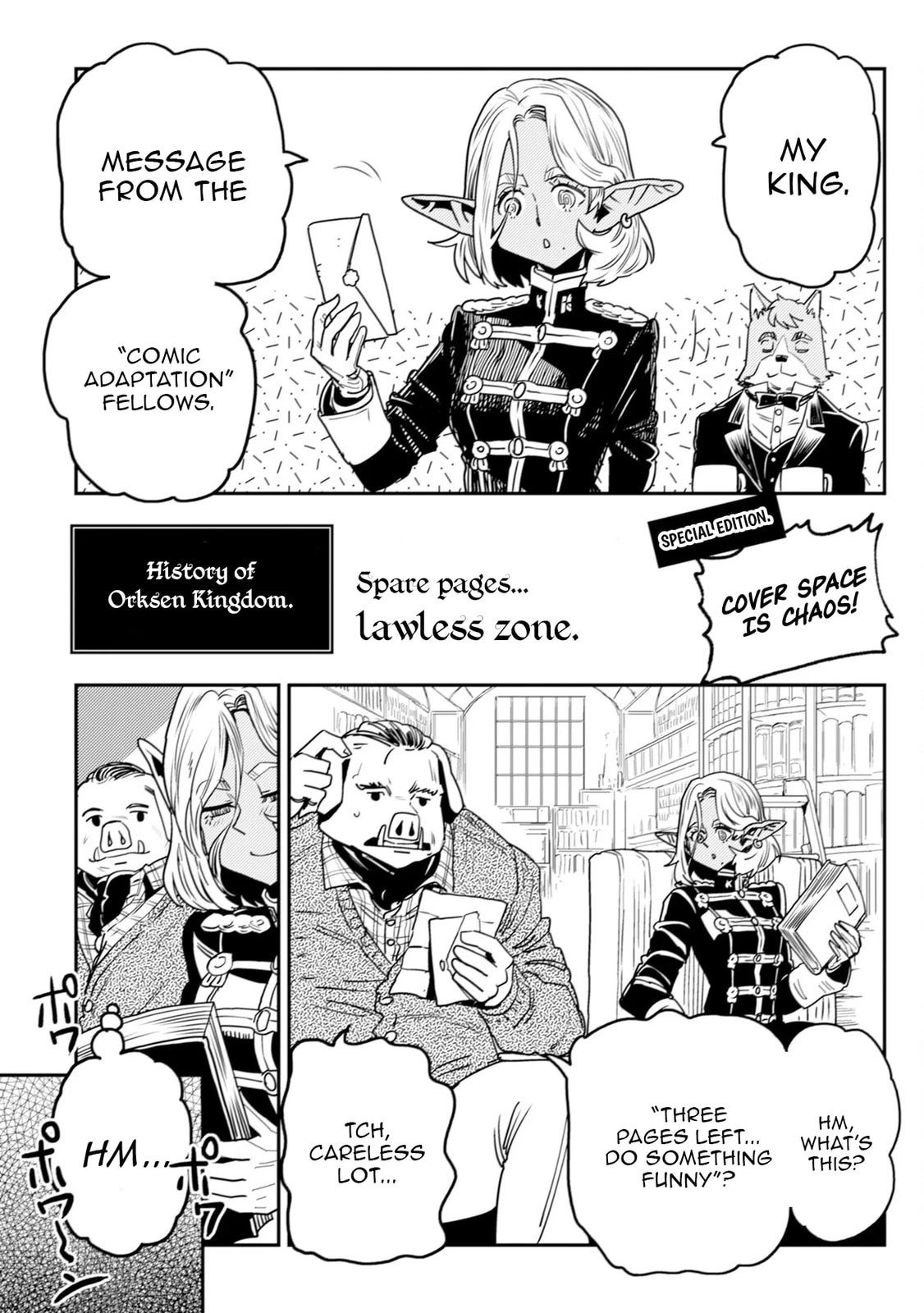Read History of the Kingdom of the Orcsen։ How the Barbarian Orcish Nation Came to Burn Down the Peaceful Elfland EN Manga Online