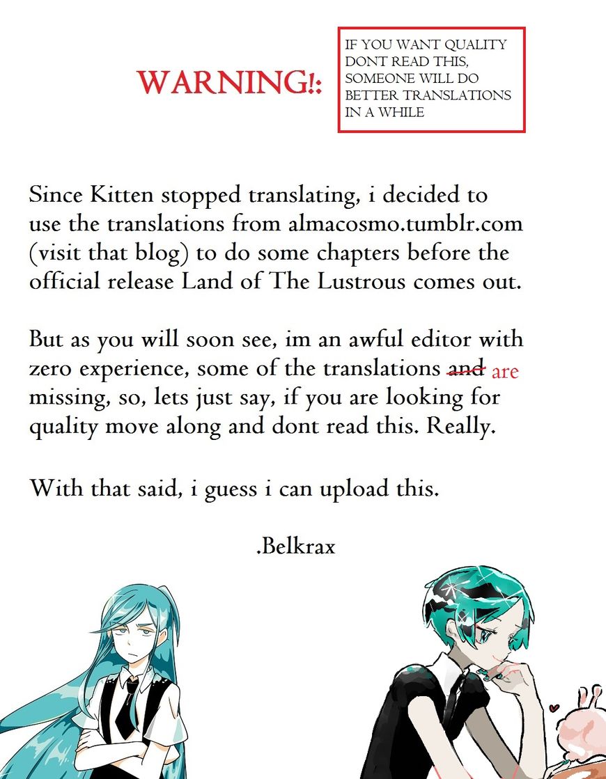 Read Houseki no Kuni EN Manga Online