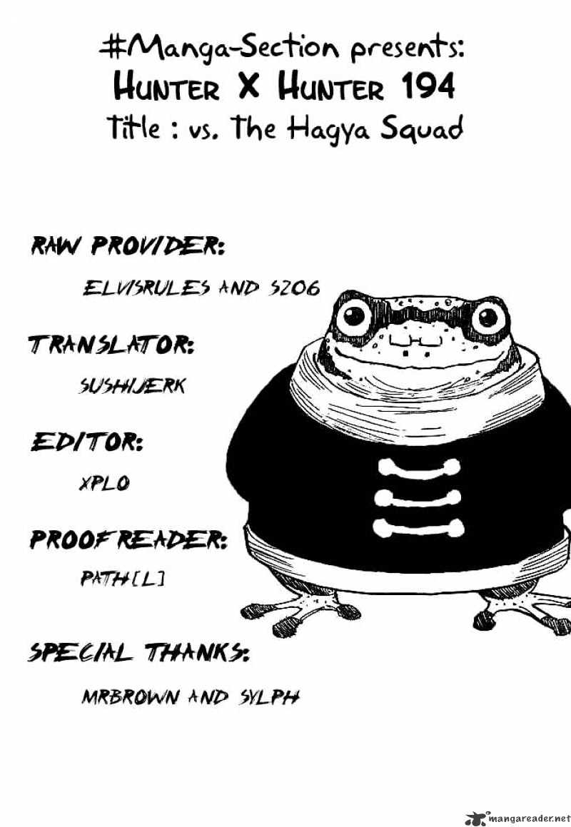 Read Hunter x Hunter EN Manga Online