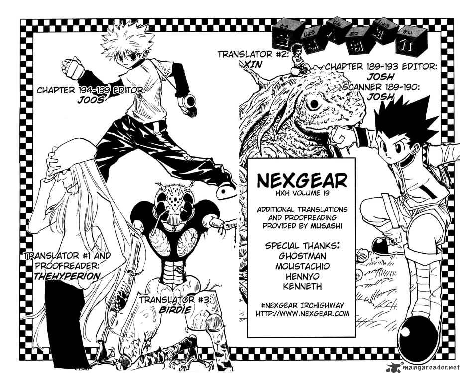 Read Hunter x Hunter EN Manga Online