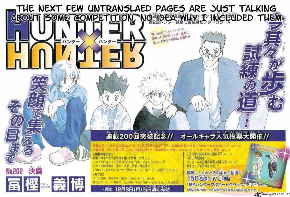 Read Hunter x Hunter EN Manga Online