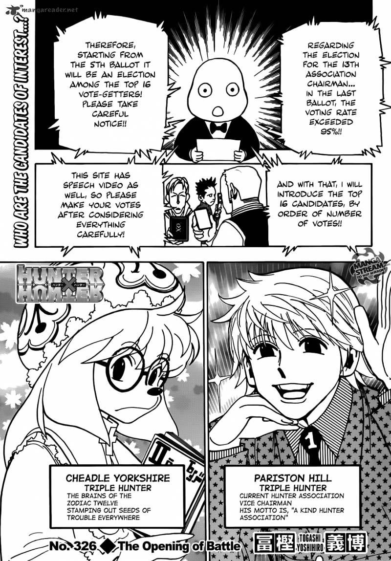 Read Hunter x Hunter EN Manga Online
