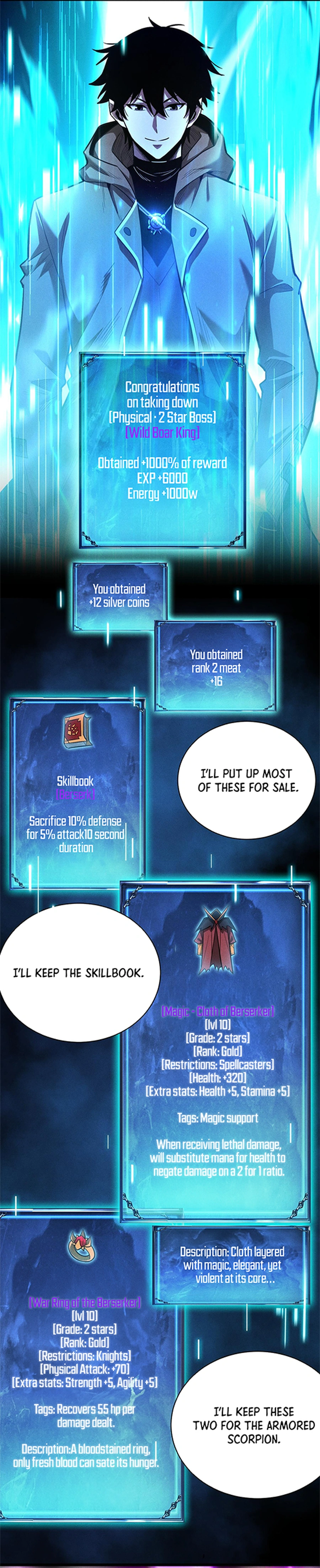 Read I Awoke as a God After Auto Battling For a Million Years EN Manga Online