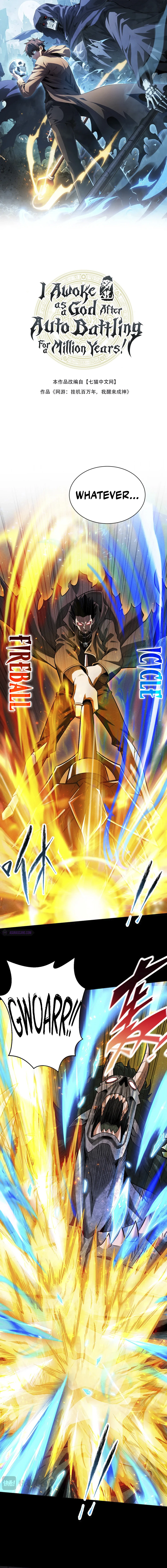 Read I Awoke as a God After Auto Battling For a Million Years EN Manga Online