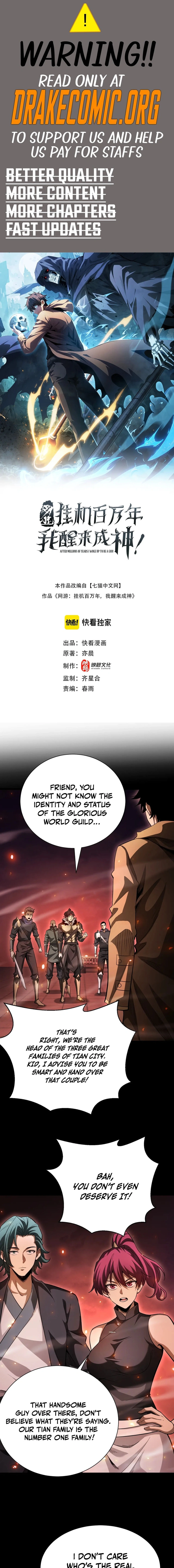 Read I Awoke as a God After Auto Battling For a Million Years EN Manga Online