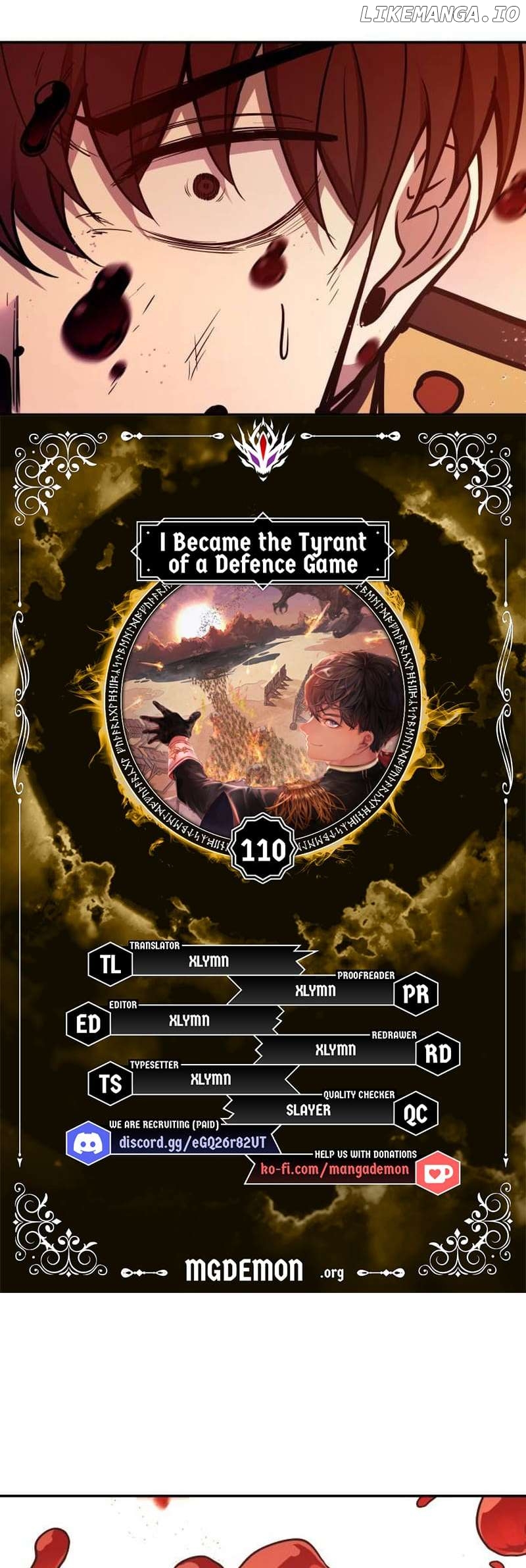 Read I Became the Tyrant of a Defense Game EN Manga Online