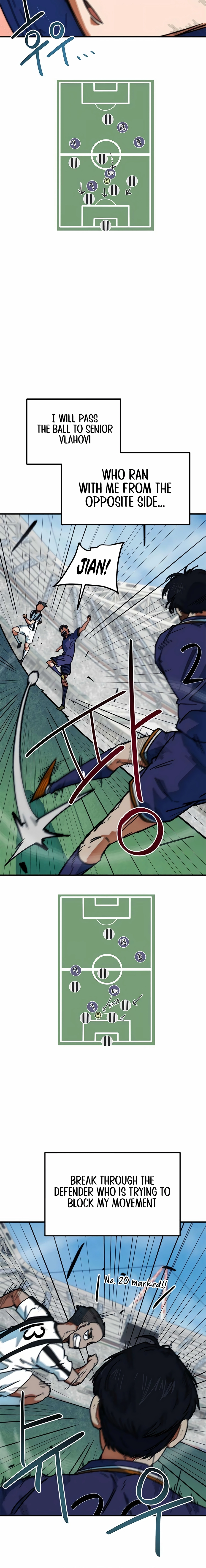 Read Im Being Misunderstood as a Soccer Genius EN Manga Online