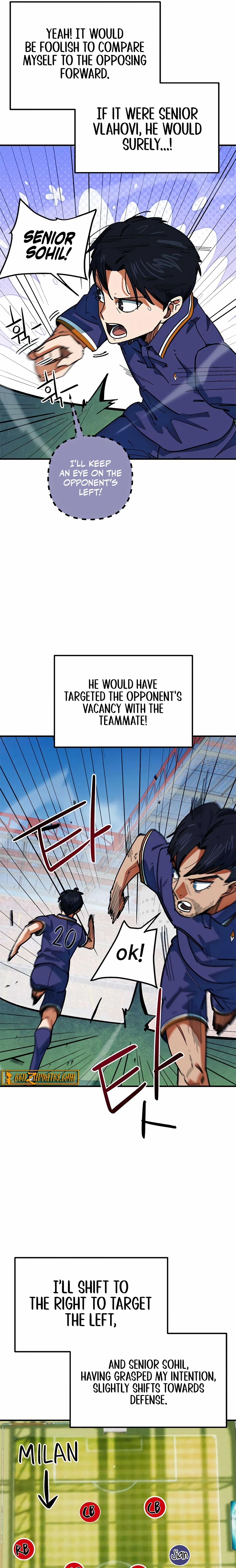 Read Im Being Misunderstood as a Soccer Genius EN Manga Online
