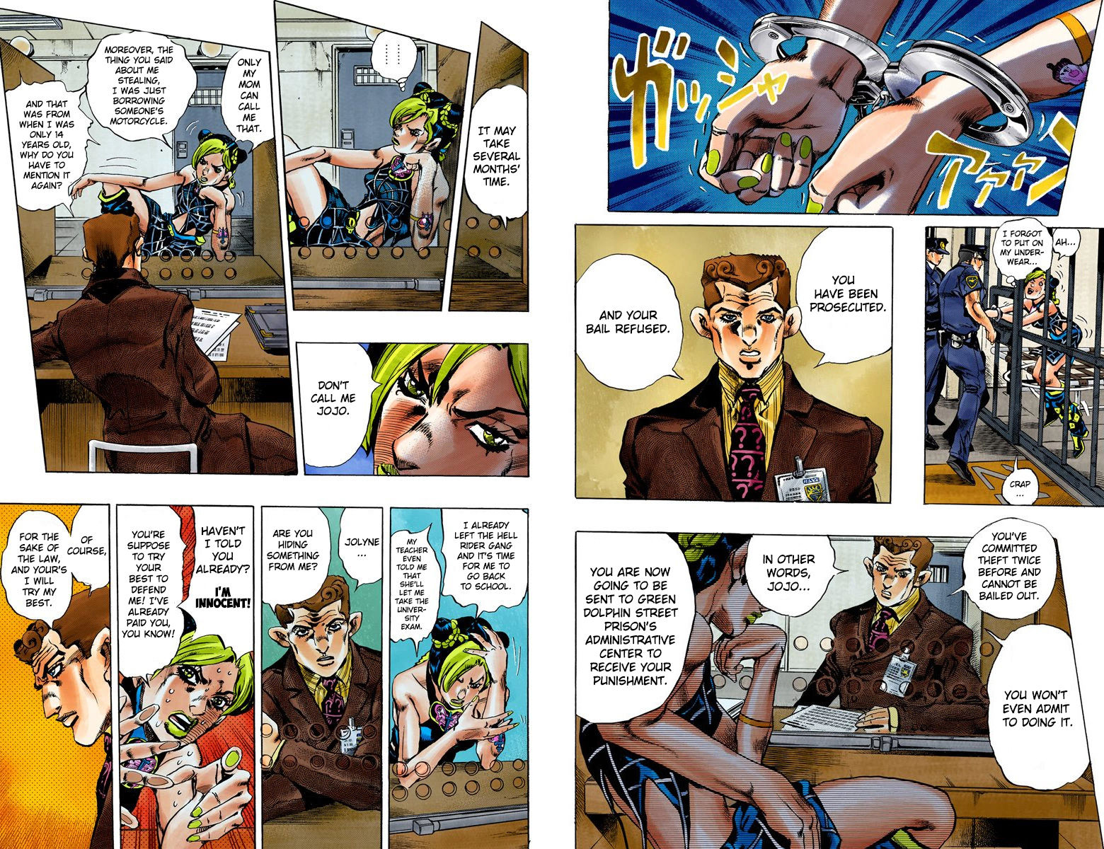 Read JoJo's Bizarre Adventure Part 6_ Stone Ocean EN Manga Online