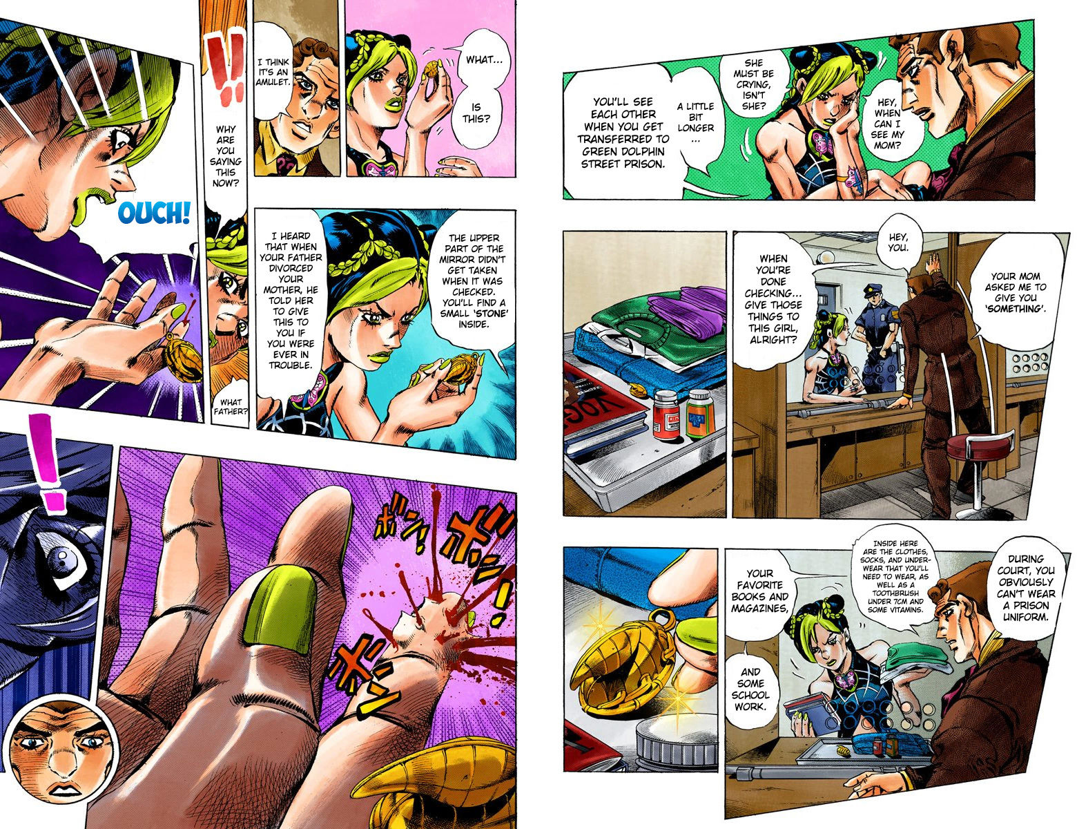 Read JoJo's Bizarre Adventure Part 6_ Stone Ocean EN Manga Online