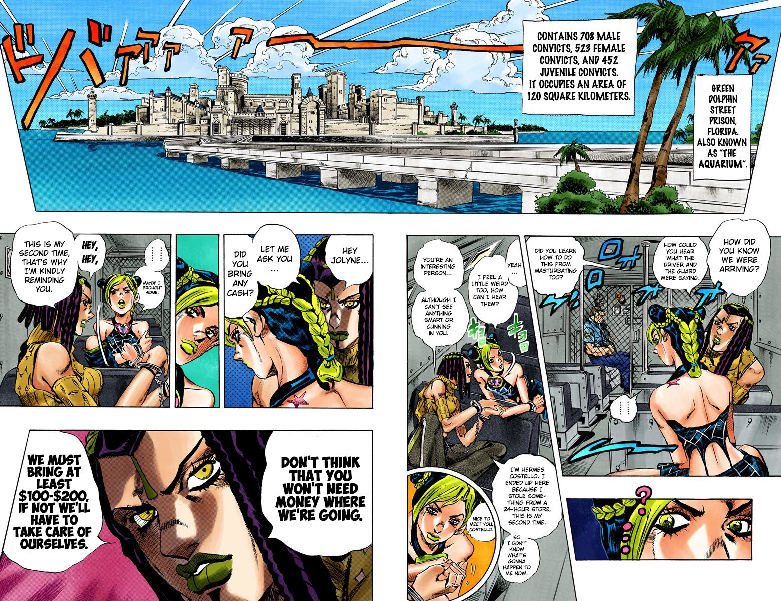 Read JoJo's Bizarre Adventure Part 6_ Stone Ocean EN Manga Online