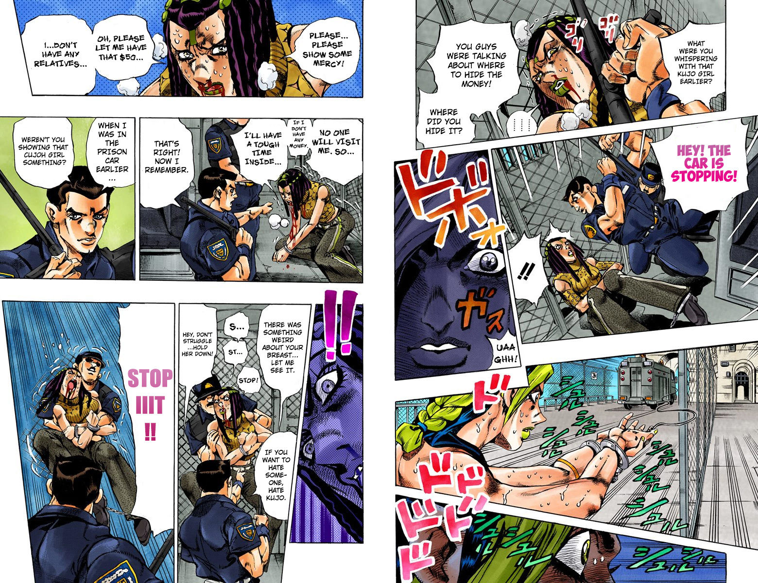 Read JoJo's Bizarre Adventure Part 6_ Stone Ocean EN Manga Online