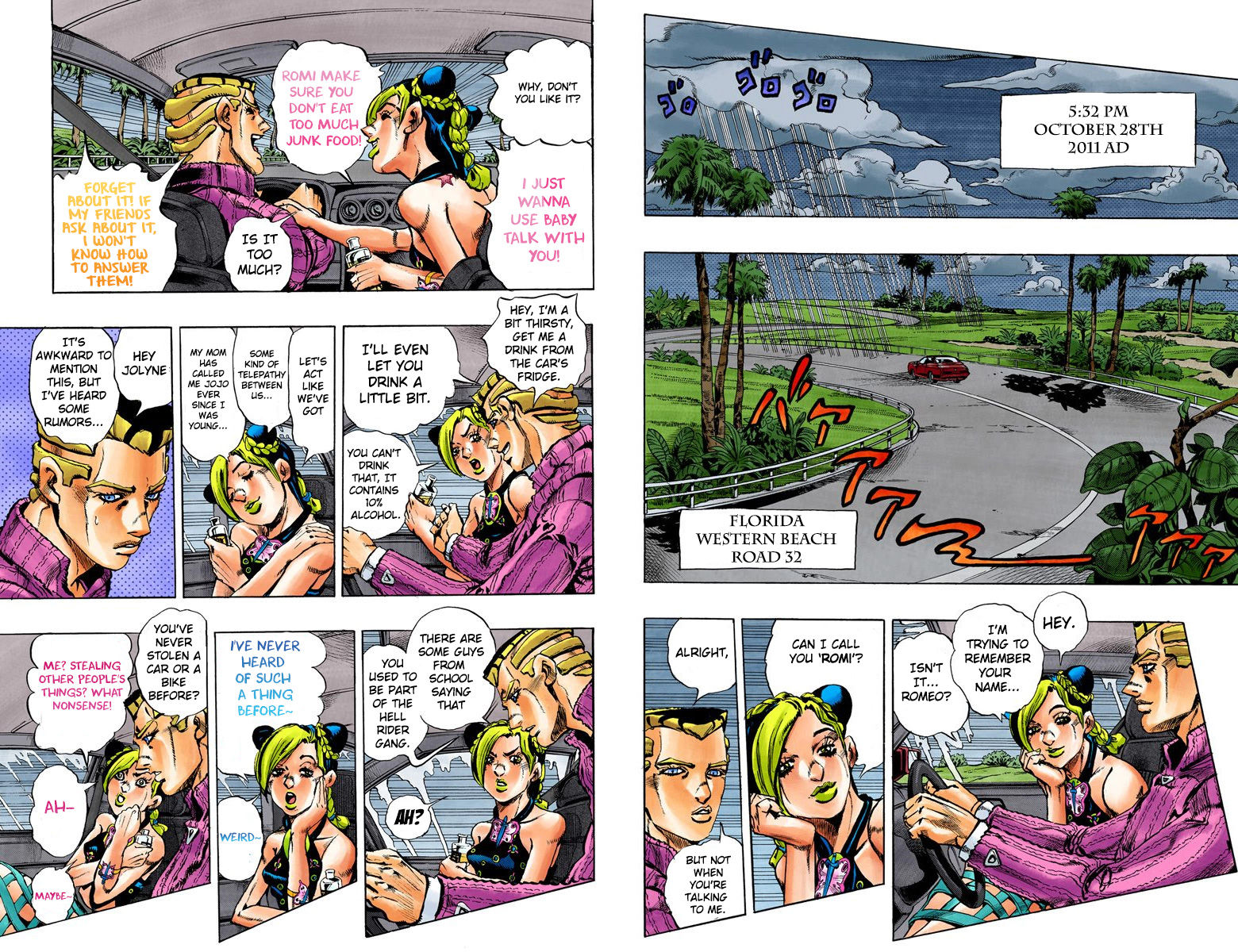 Read JoJo's Bizarre Adventure Part 6_ Stone Ocean EN Manga Online