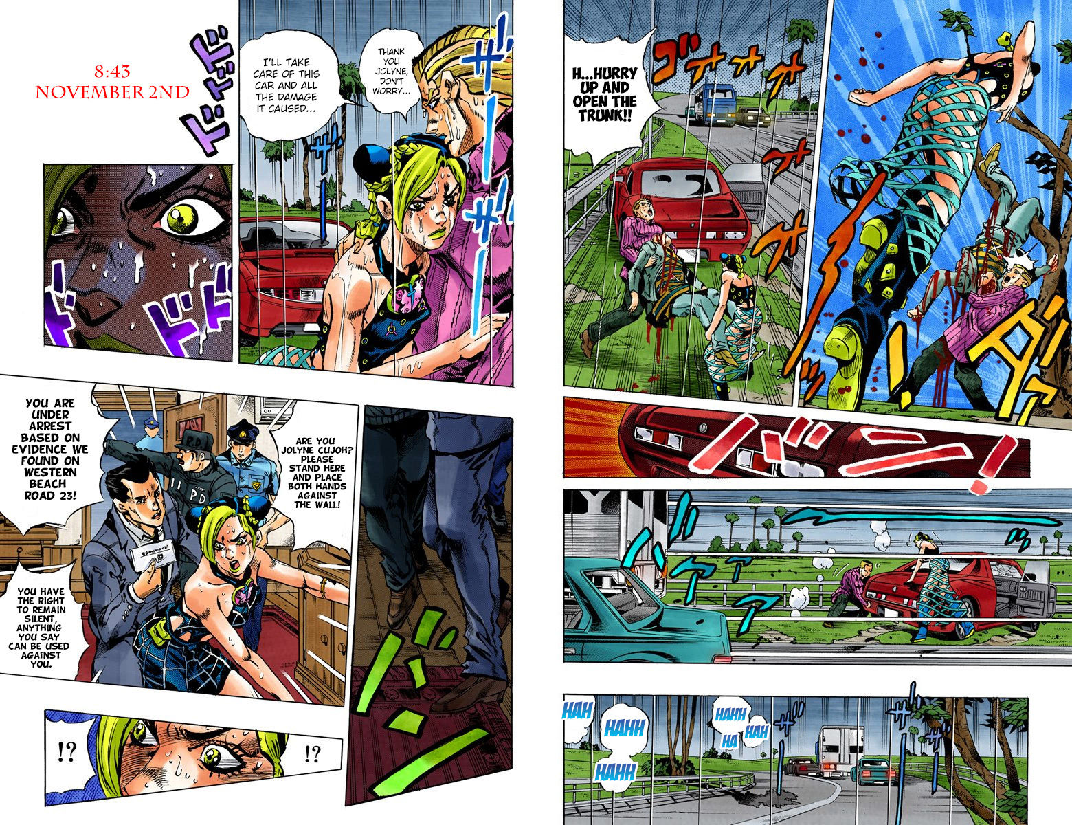 Read JoJo's Bizarre Adventure Part 6_ Stone Ocean EN Manga Online