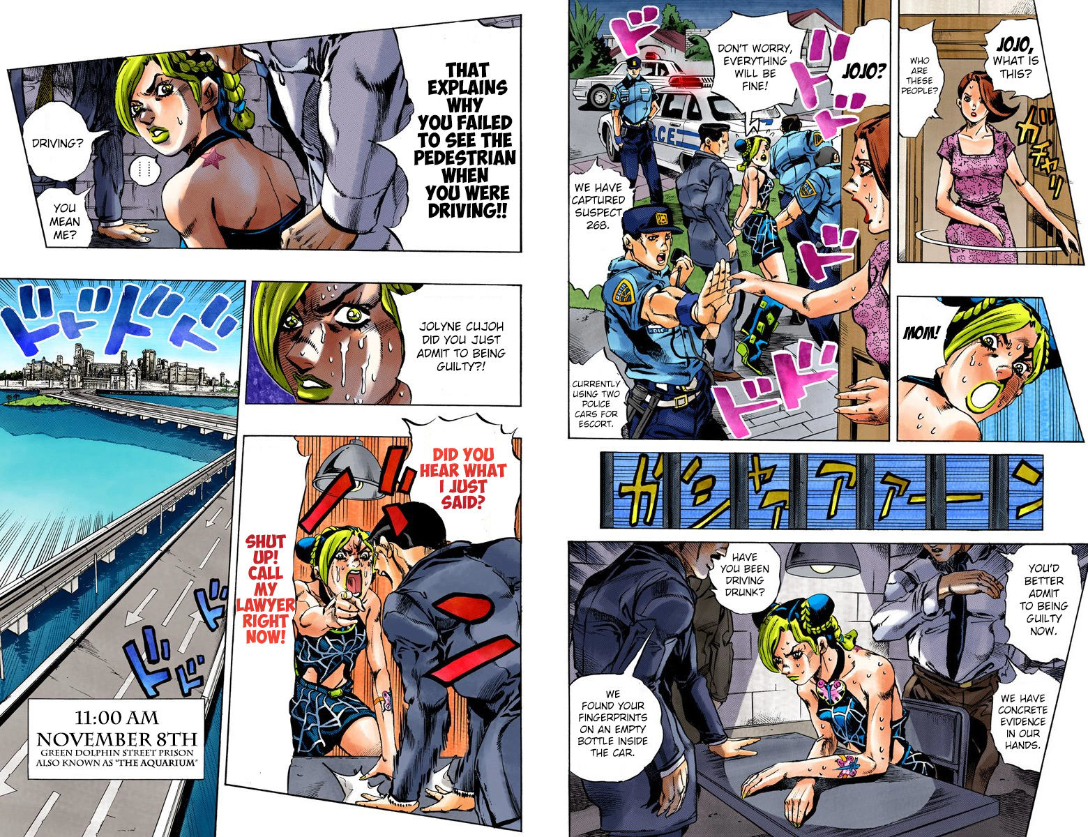 Read JoJo's Bizarre Adventure Part 6_ Stone Ocean EN Manga Online