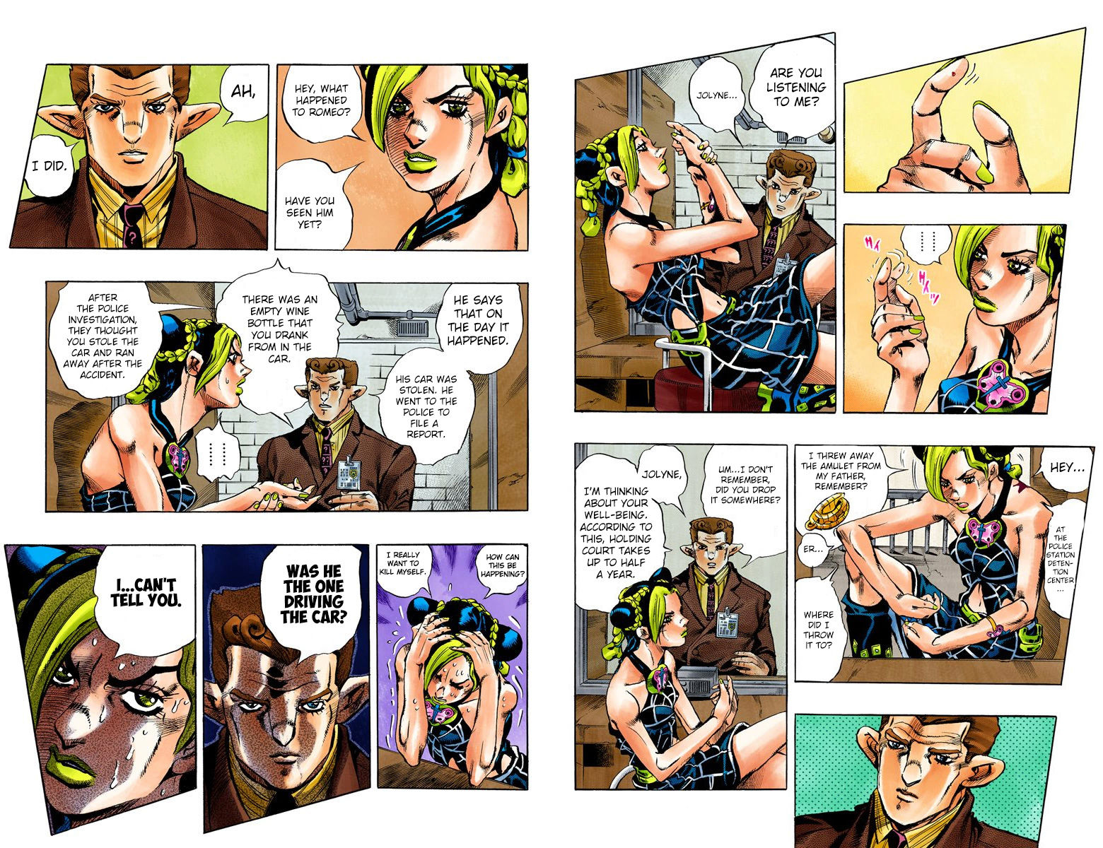 Read JoJo's Bizarre Adventure Part 6_ Stone Ocean EN Manga Online