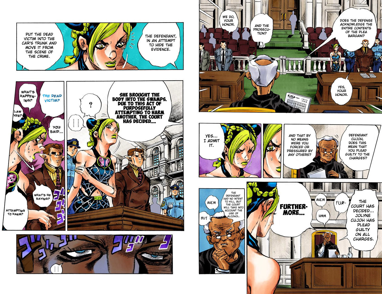 Read JoJo's Bizarre Adventure Part 6_ Stone Ocean EN Manga Online