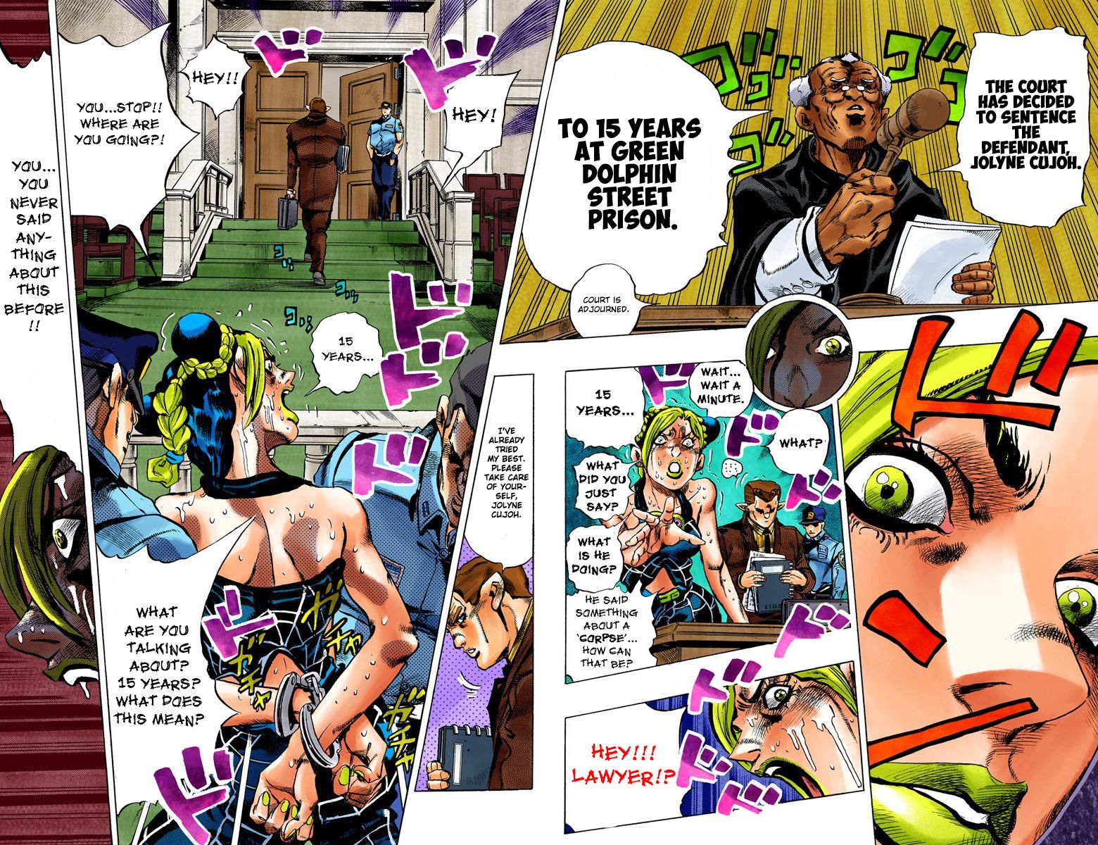 Read JoJo's Bizarre Adventure Part 6_ Stone Ocean EN Manga Online