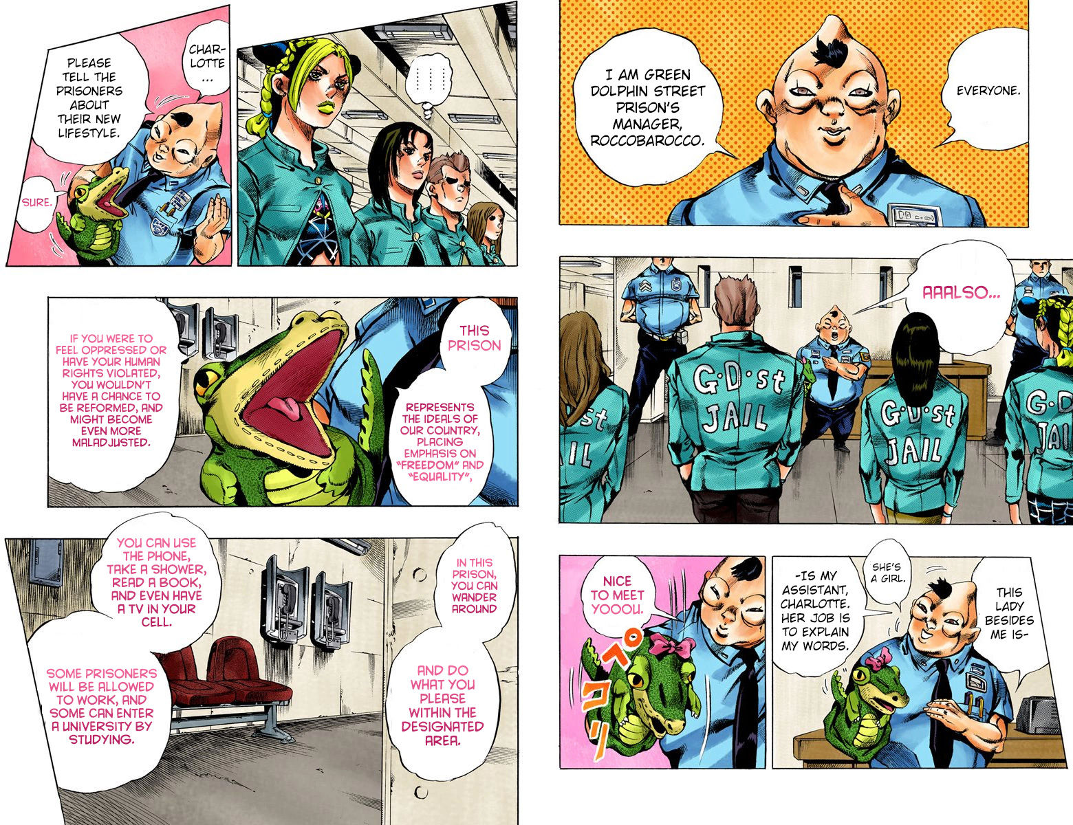 Read JoJo's Bizarre Adventure Part 6_ Stone Ocean EN Manga Online