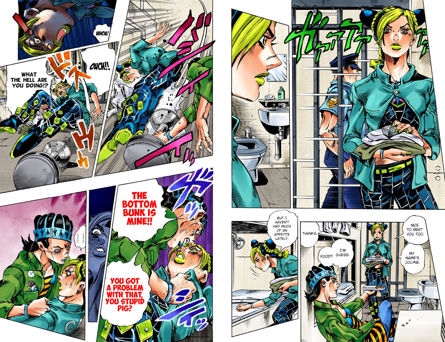 Read JoJo's Bizarre Adventure Part 6_ Stone Ocean EN Manga Online