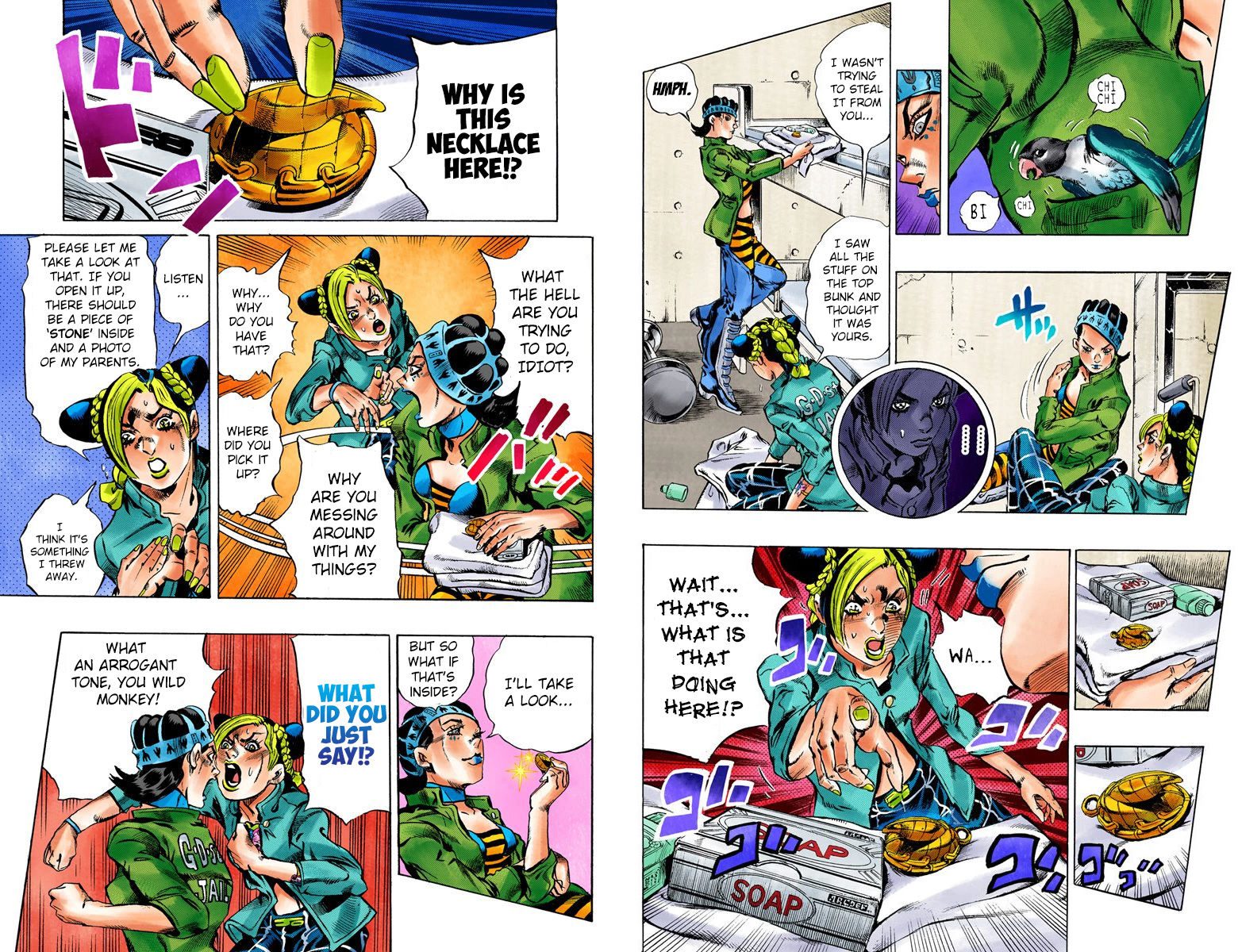 Read JoJo's Bizarre Adventure Part 6_ Stone Ocean EN Manga Online